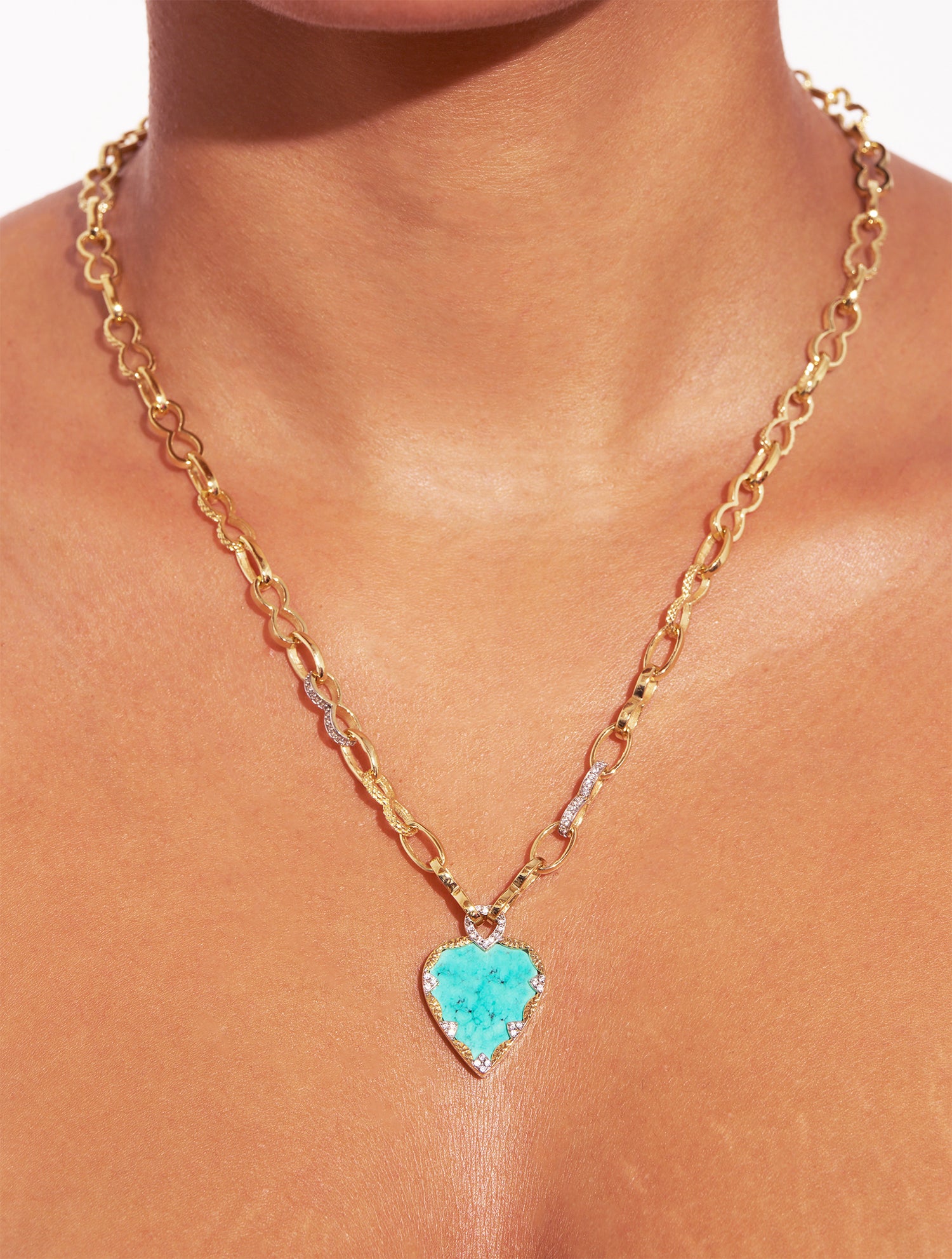 Sautoir Lima - Turquoise