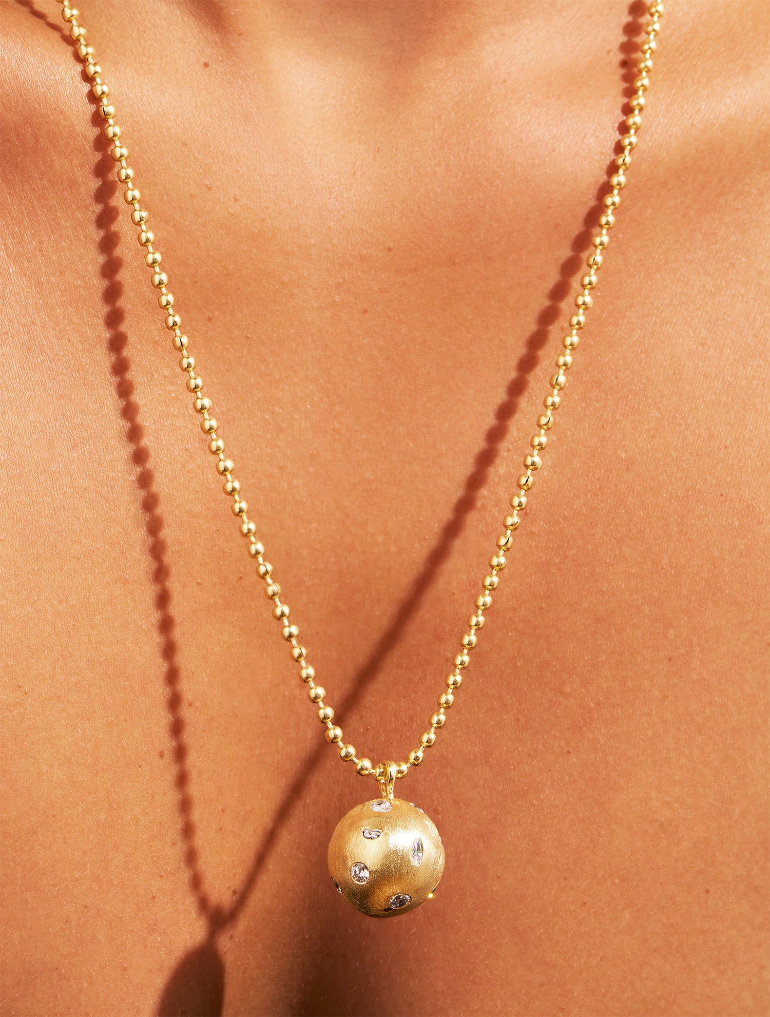 Sautoir Rivière - Zircons blancs