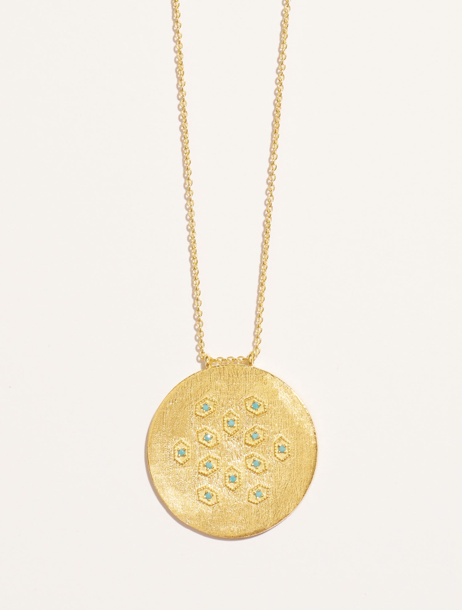 Sautoir Tara - Zircons Turquoise