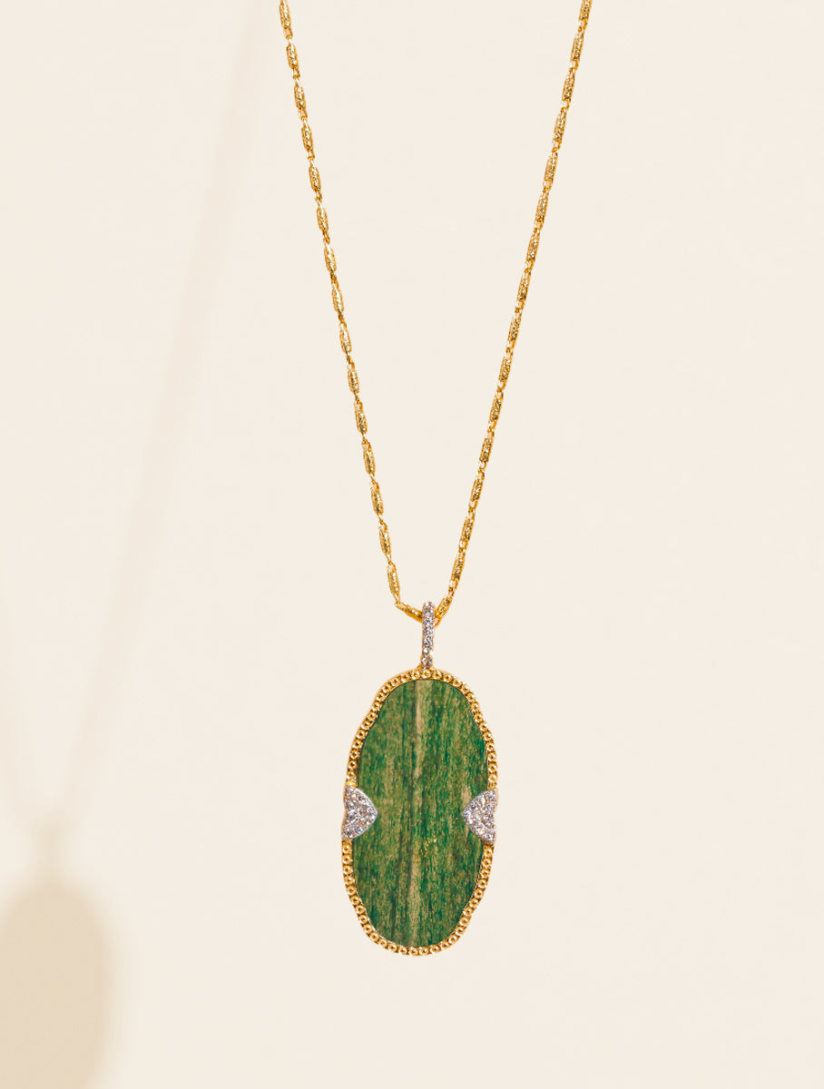 Sautoir Belize - Aventurine