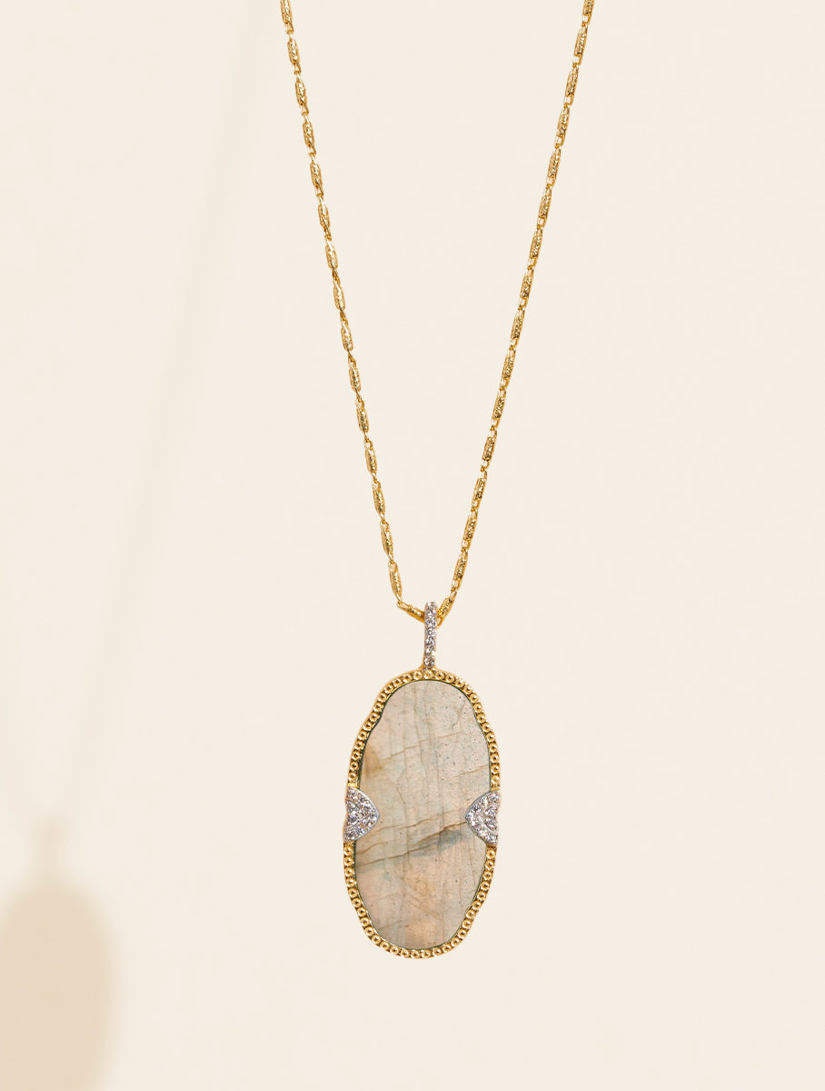 Sautoir Belize - Labradorite