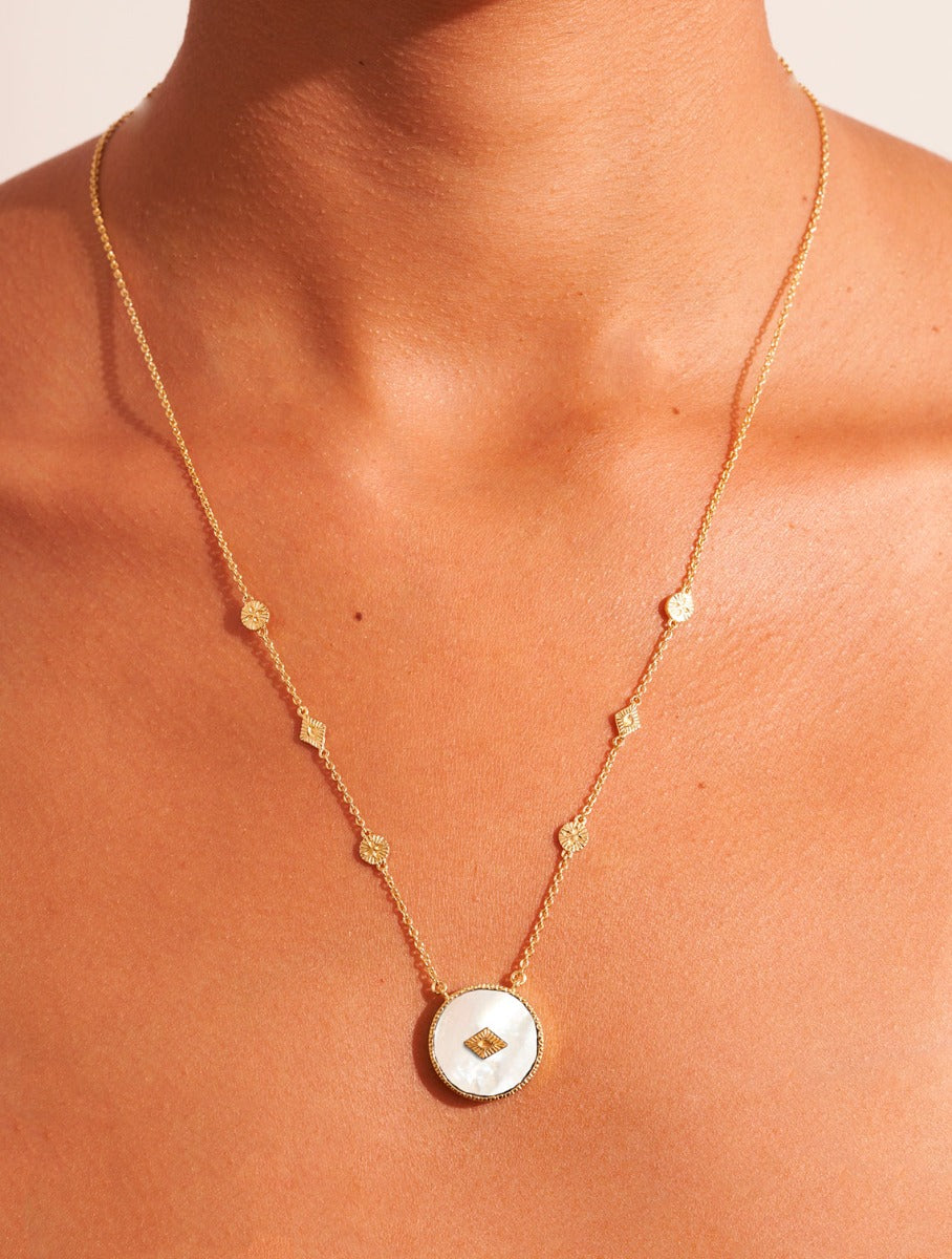 Sautoir Sanja - Nacre