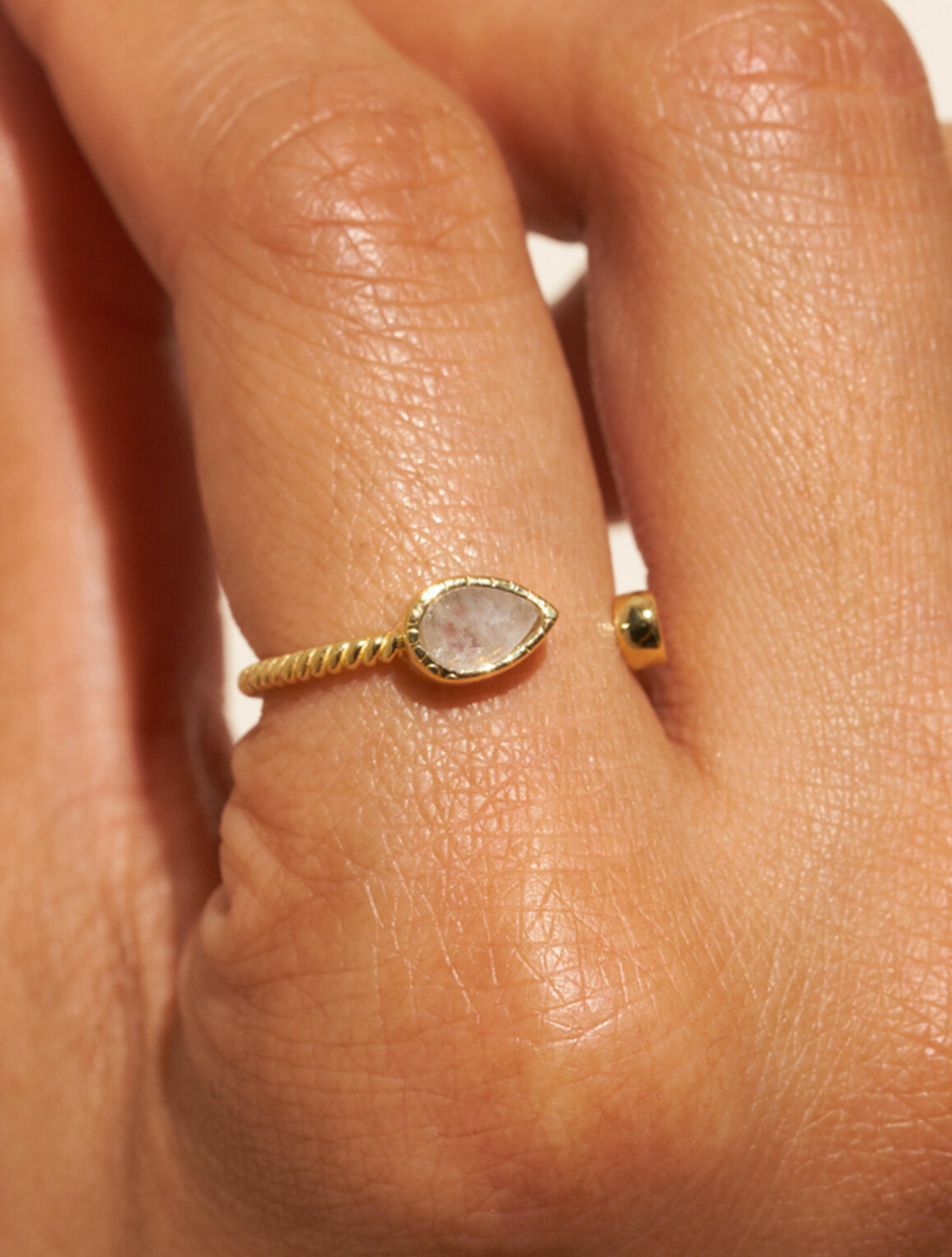 Bague Bali - Pierre de Lune