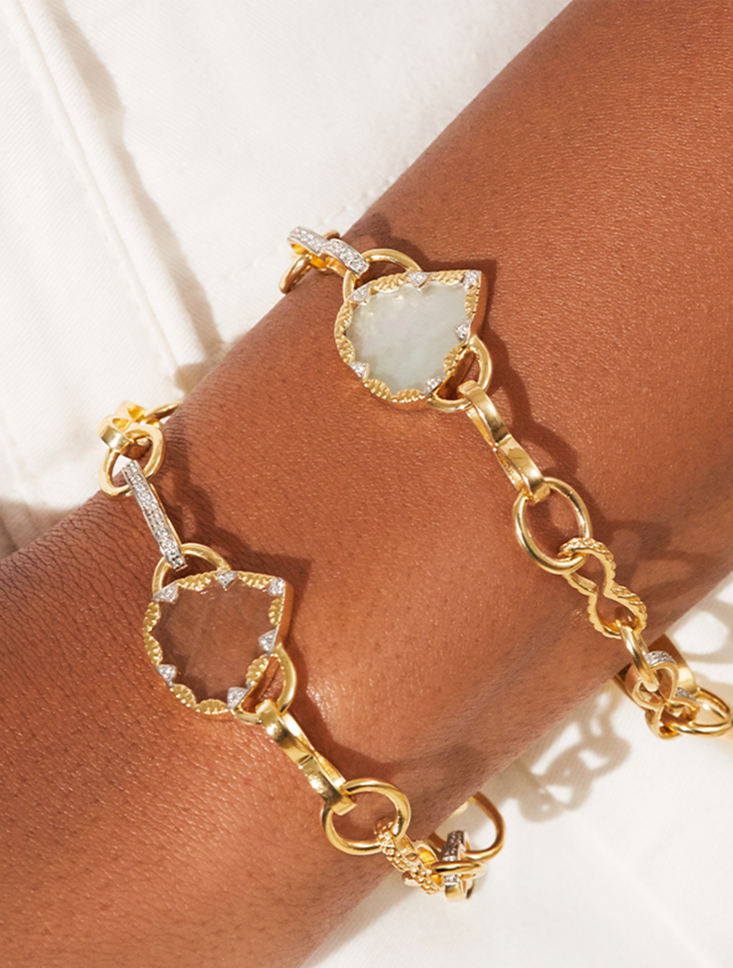 Lima Bracelet - Golden Rutile