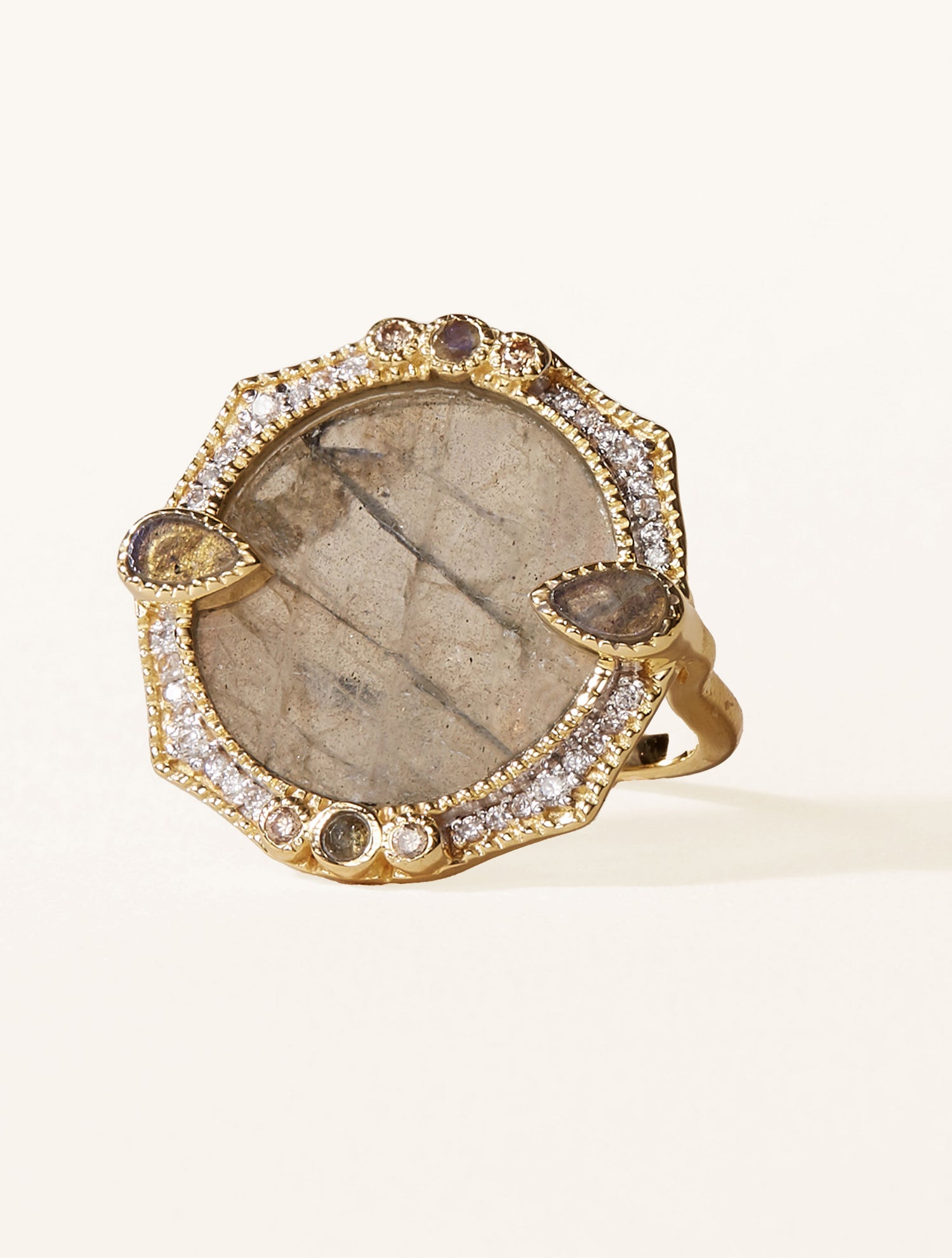 Bague Janih - Labradorite