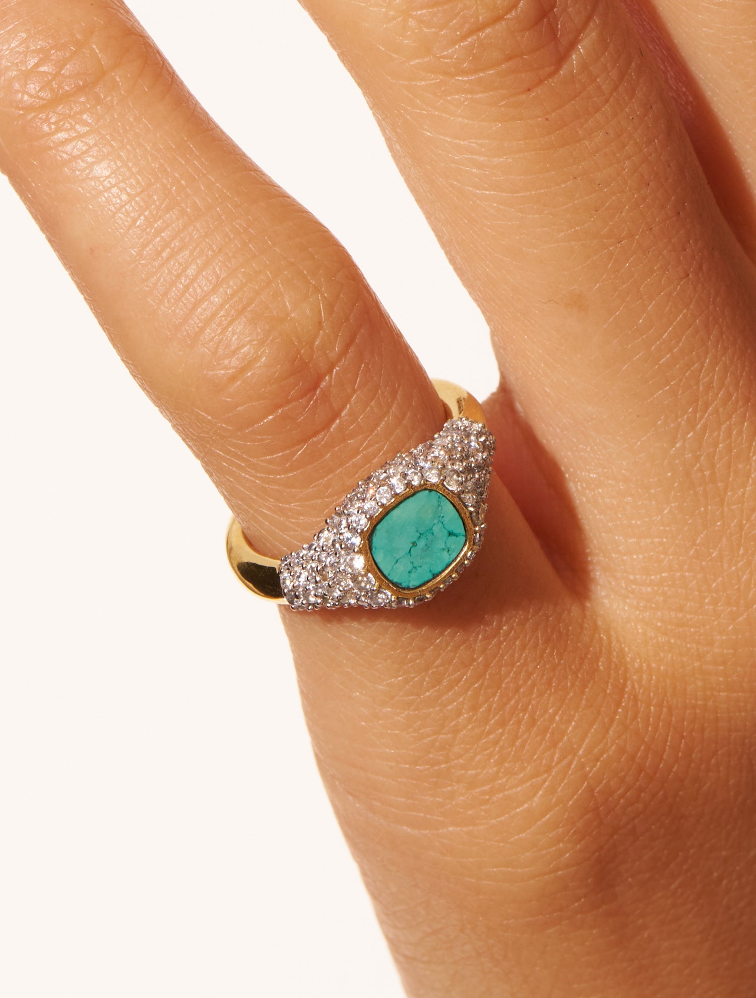 Bague Holi - Turquoise