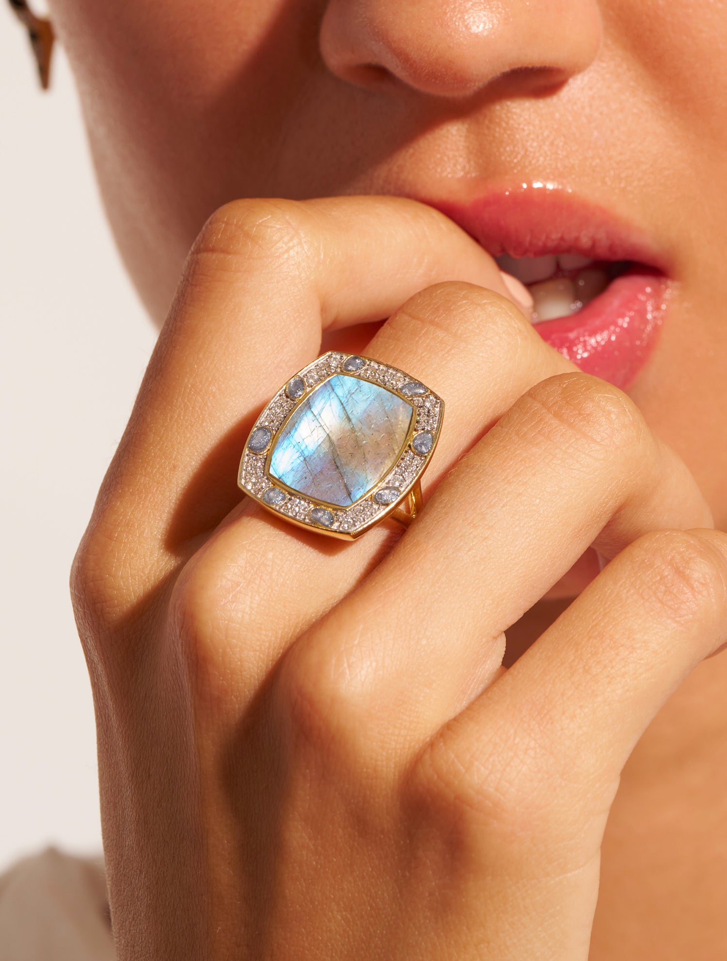 Bague Ranee - Labradorite