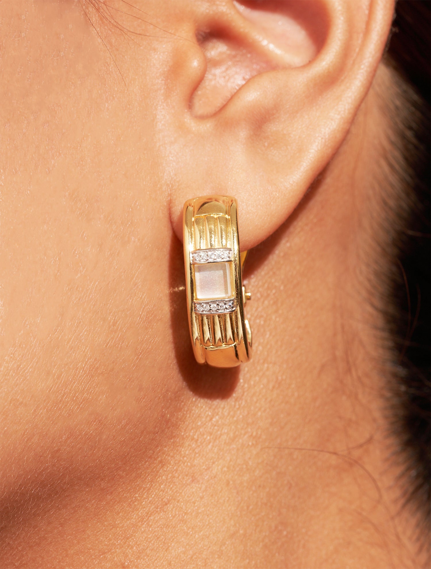 Amenza earrings - Mother of pearl