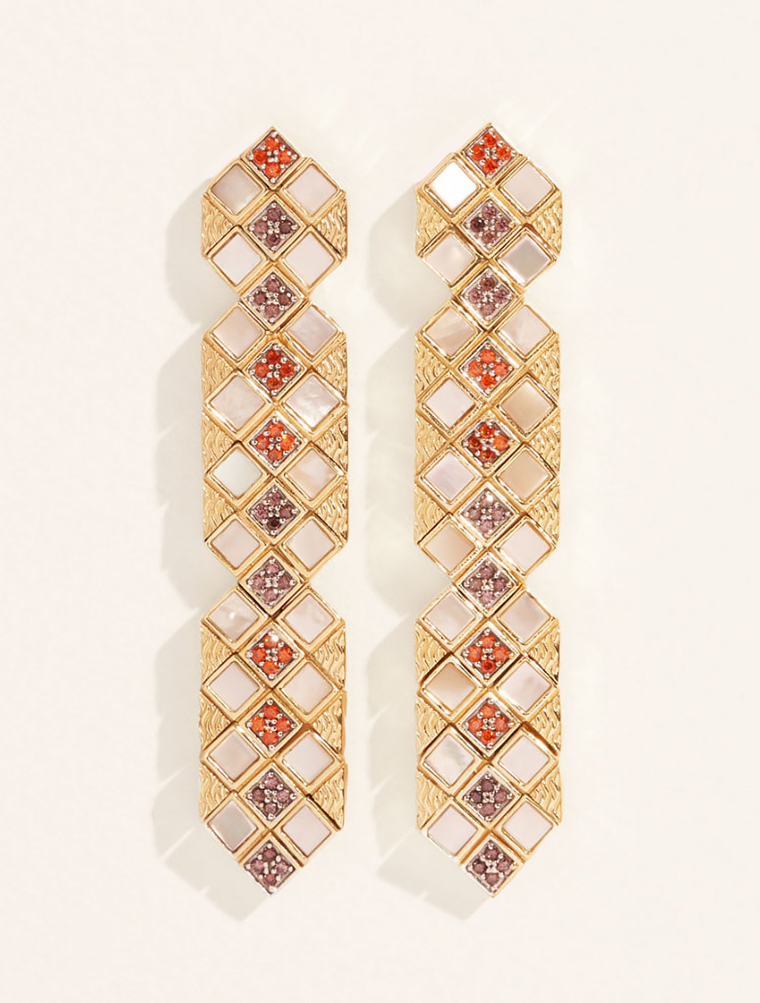 Boucles d'oreilles Idylle - Nacre