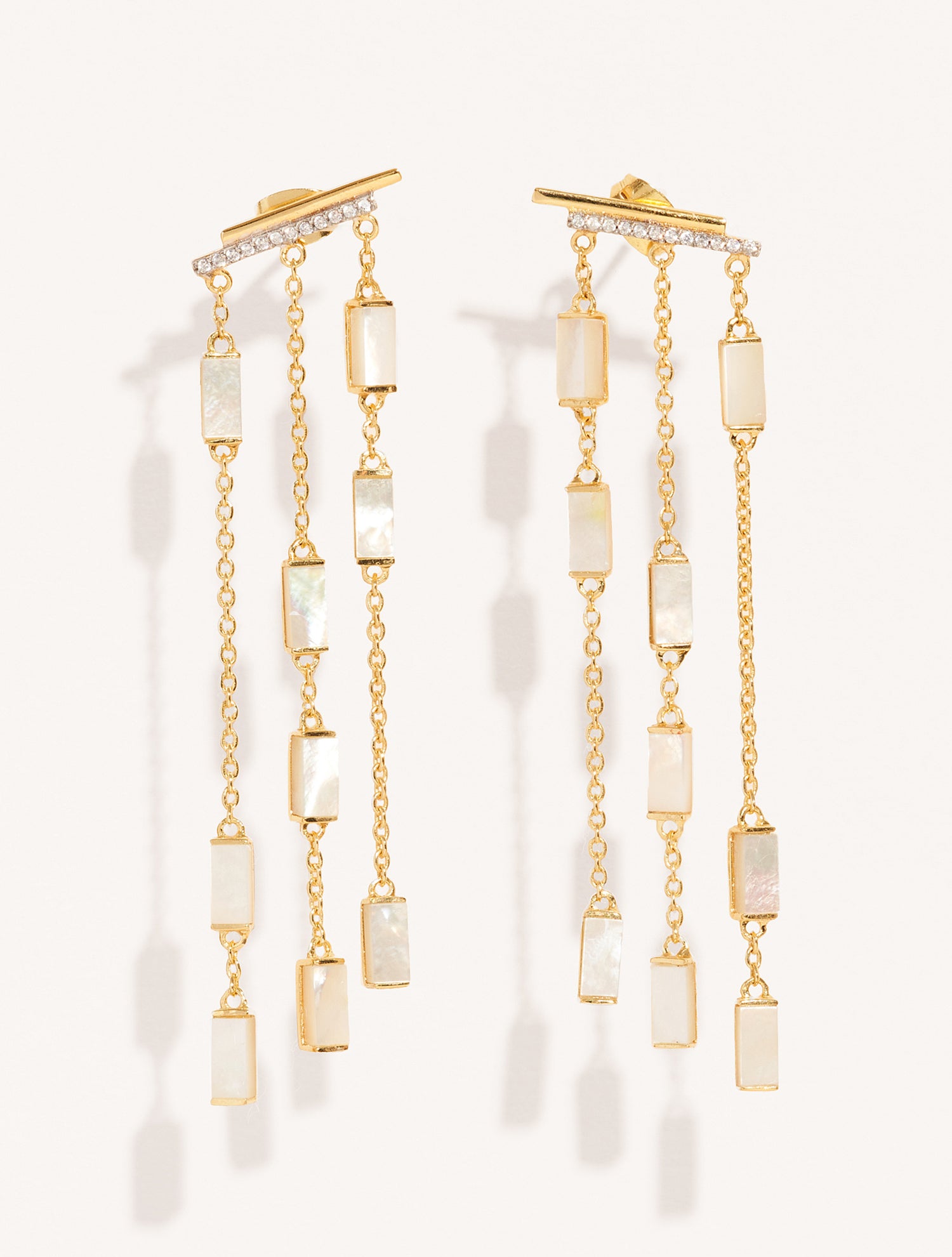 Mara earrings - Mother of pearl