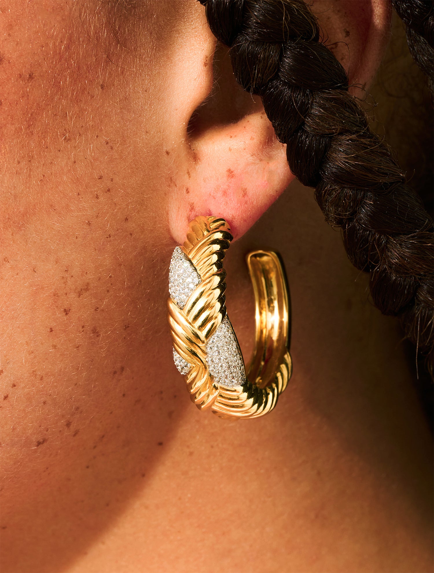 Créoles Paradoxe - Or et argent