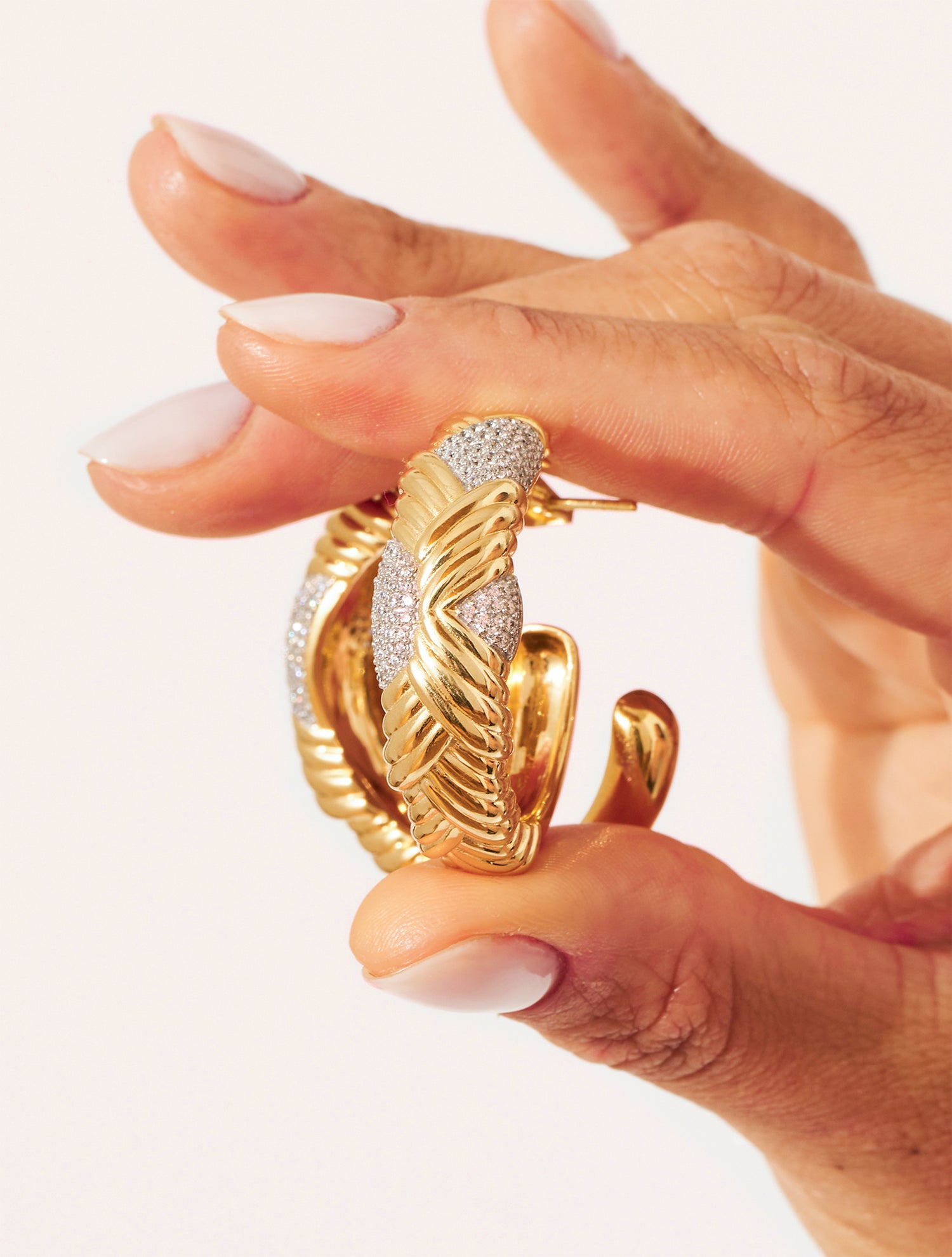 Créoles Paradoxe - Or et argent