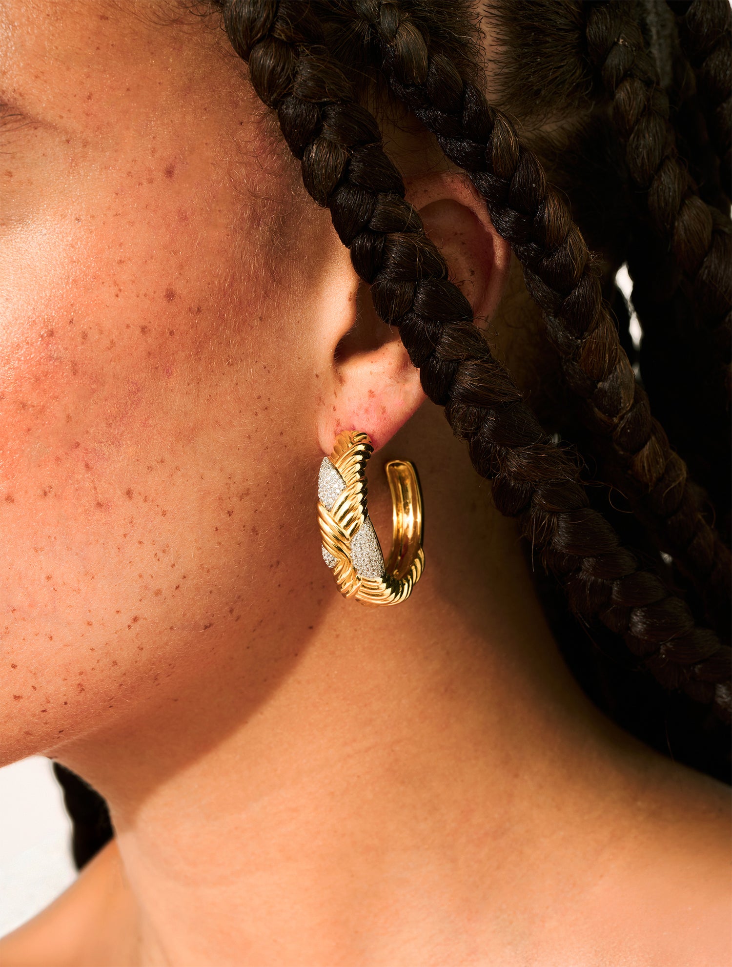 Créoles Paradoxe - Or et argent