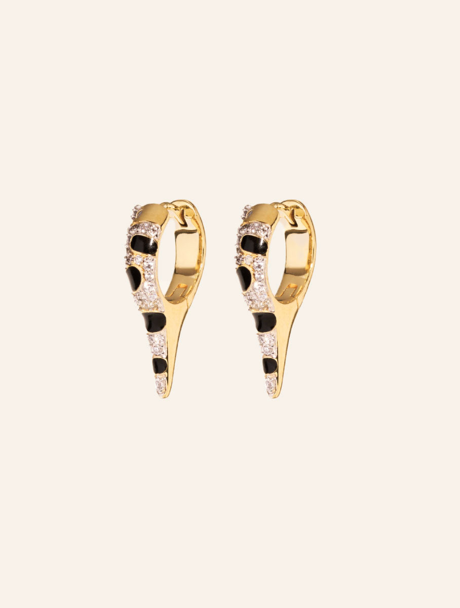 Ranee Earrings - Black