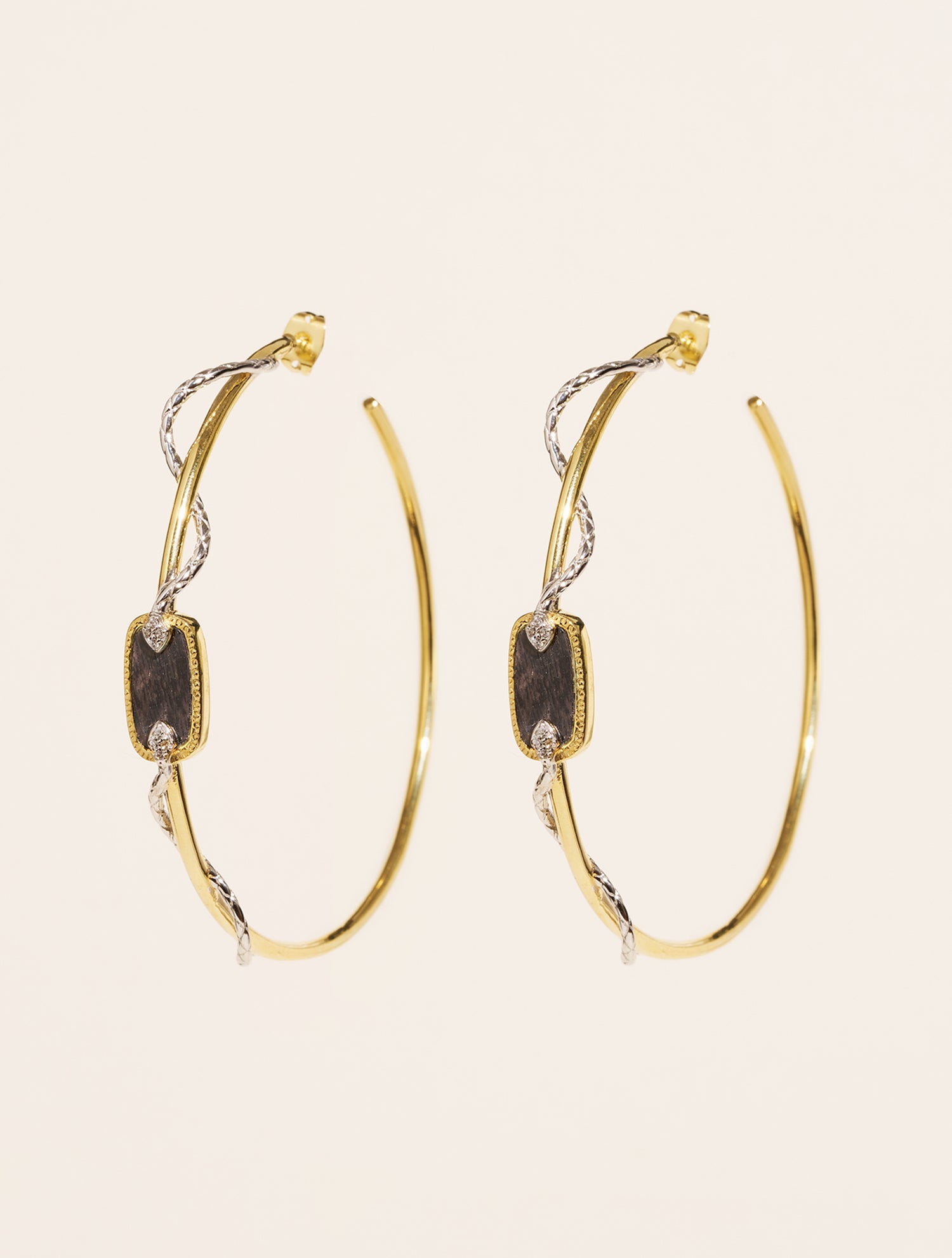 Créoles Sangha - Onyx Texturé