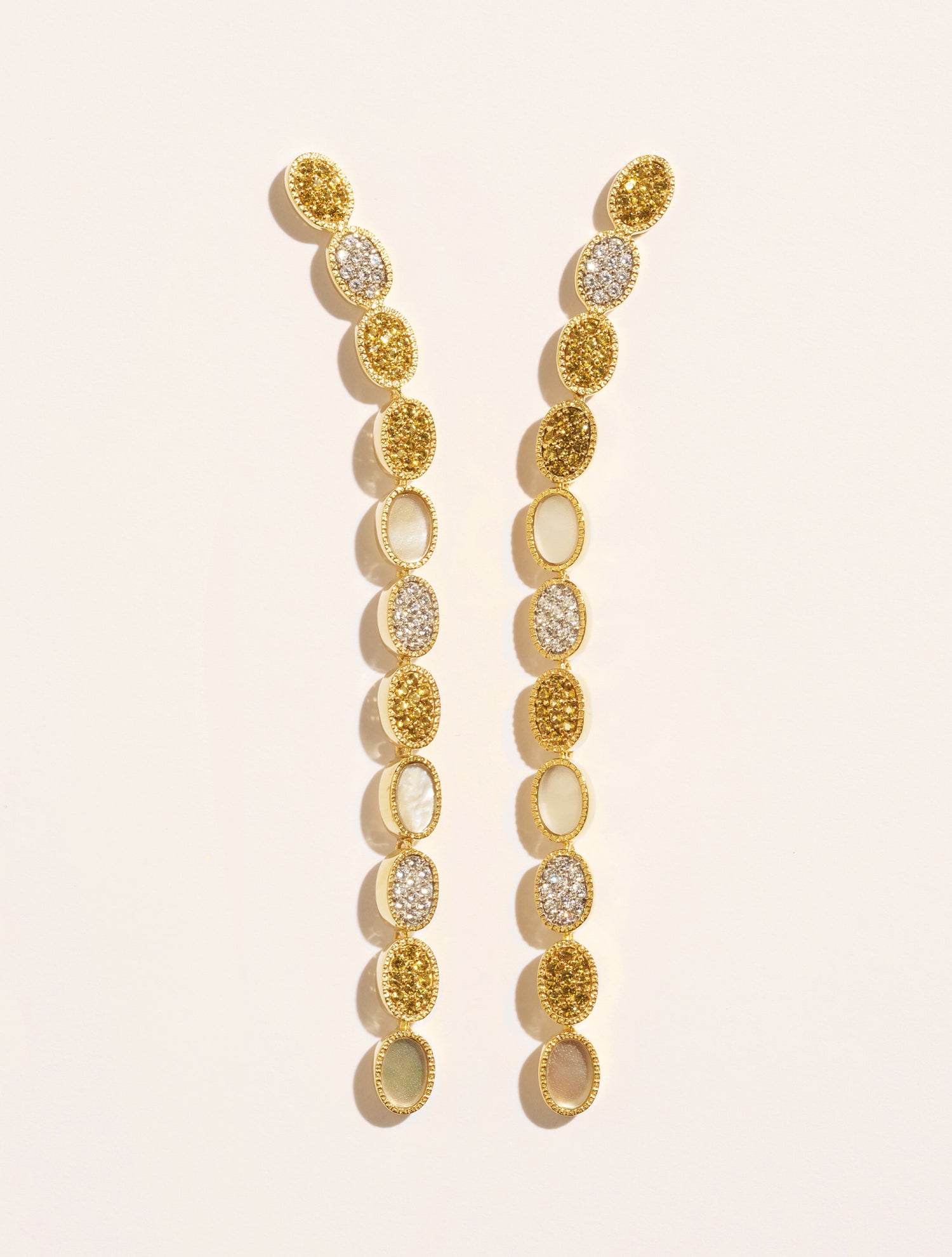 Sinai earrings - Mother of pearl