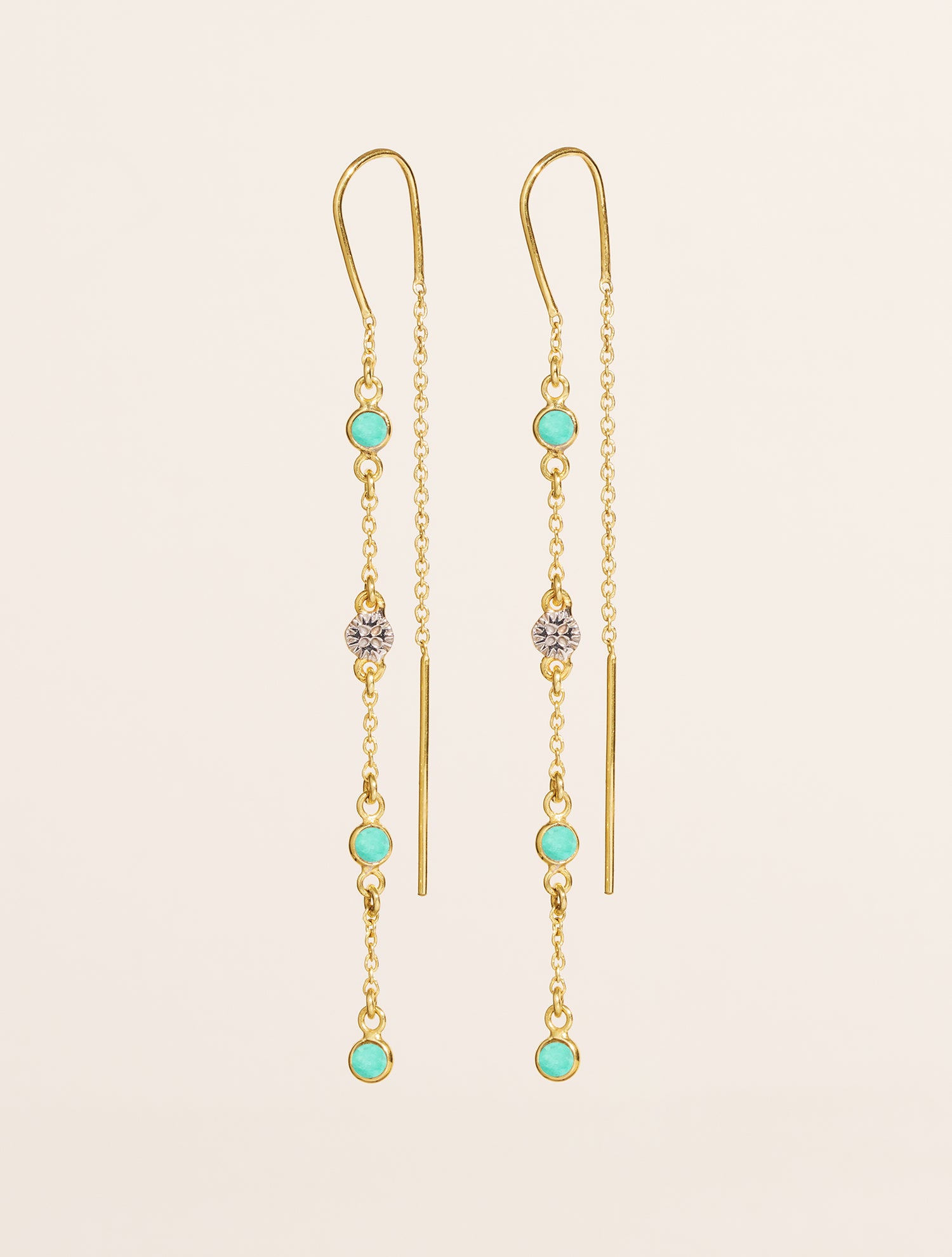 Boucles d'oreilles Sitara - Turquoise