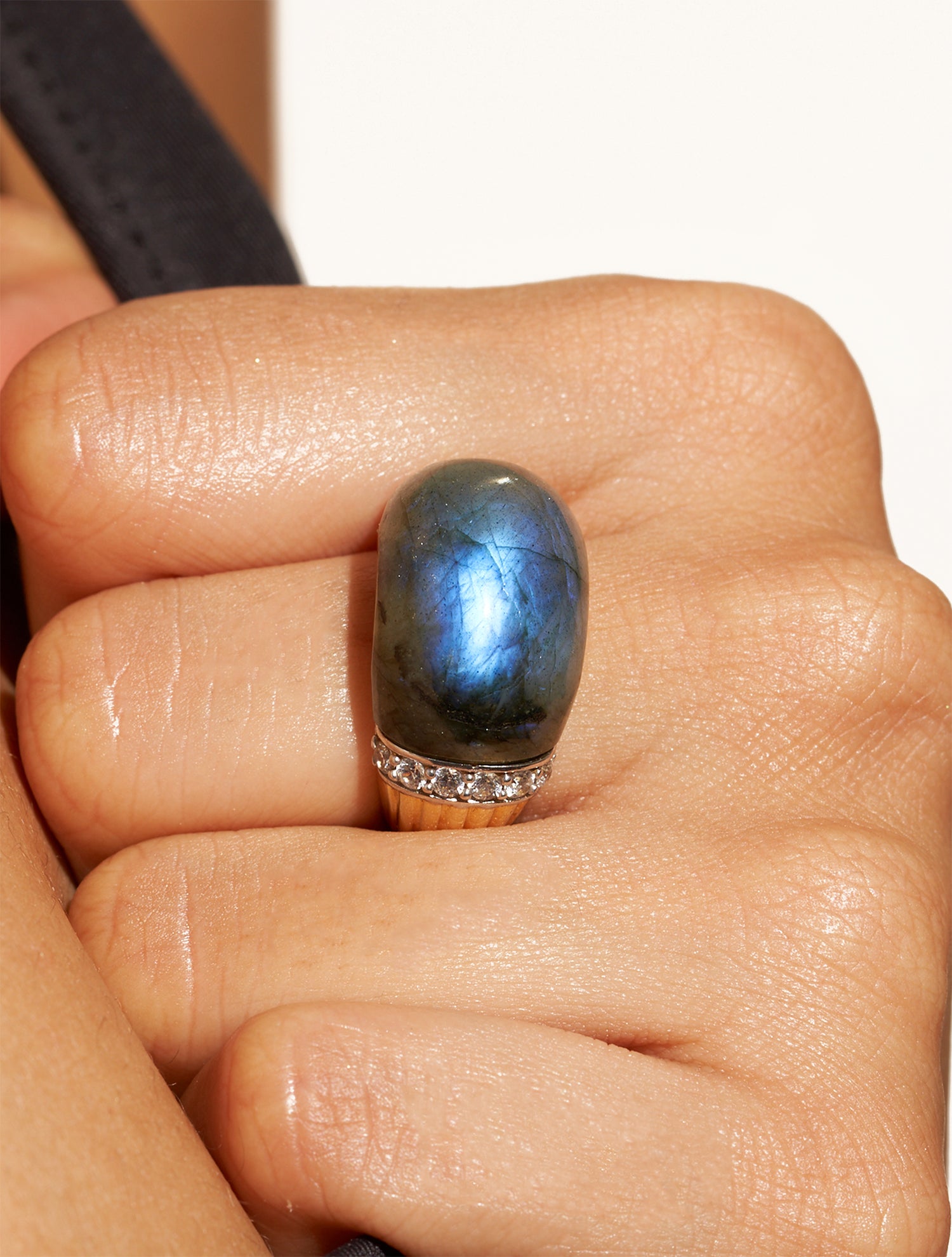 Bague Amenza - Labradorite