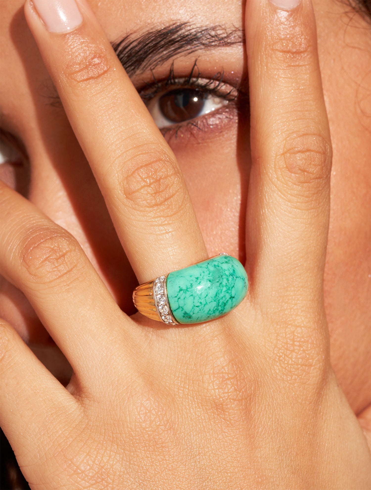 Bague Amenza - Turquoise