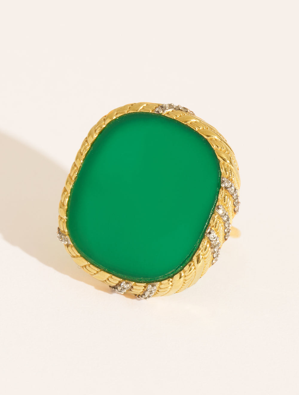 Bague Dona - Onyx Vert