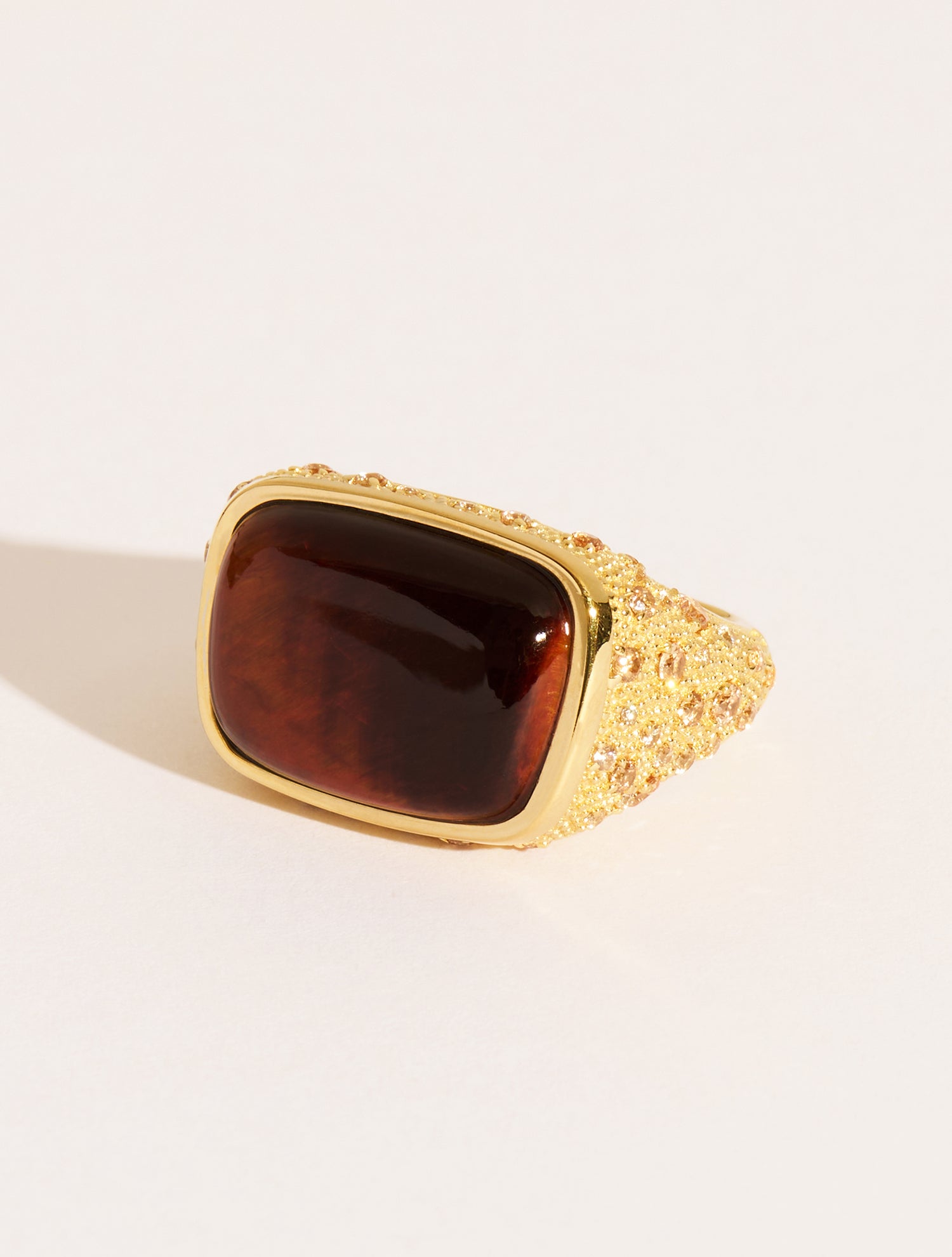 Bague Empreinte - Oeil de Tigre