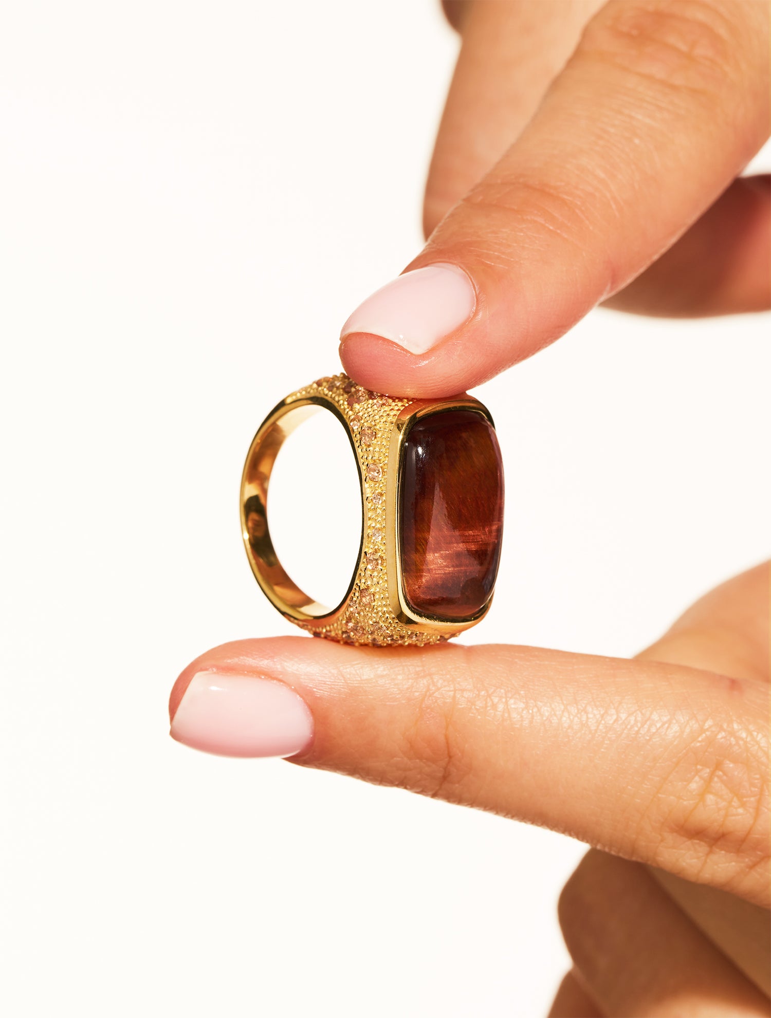 Empreinte Ring - Tiger's eye