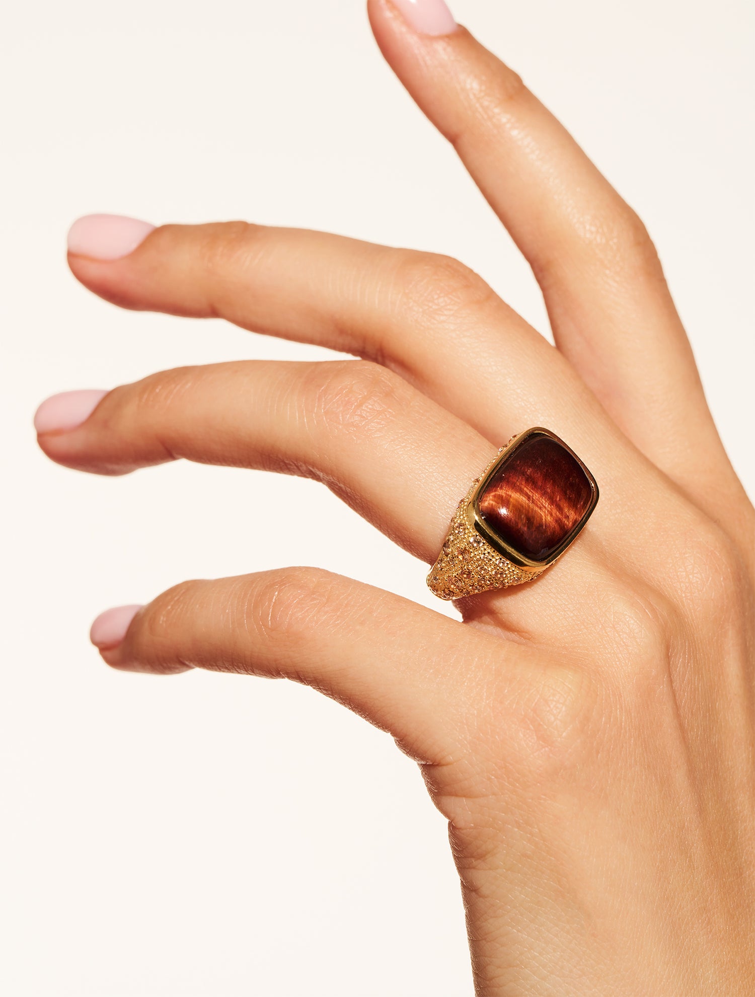 Empreinte Ring - Tiger's eye
