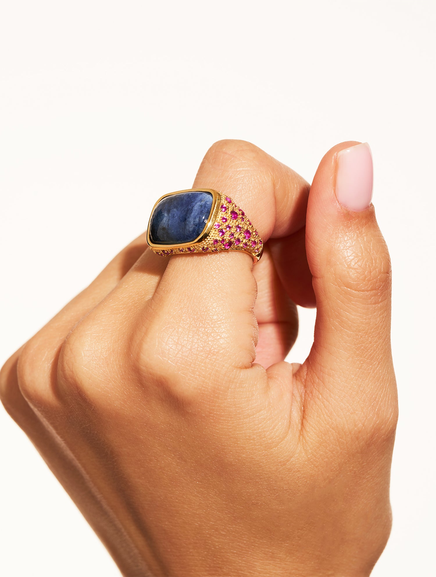 Bague Empreinte - Sodalite