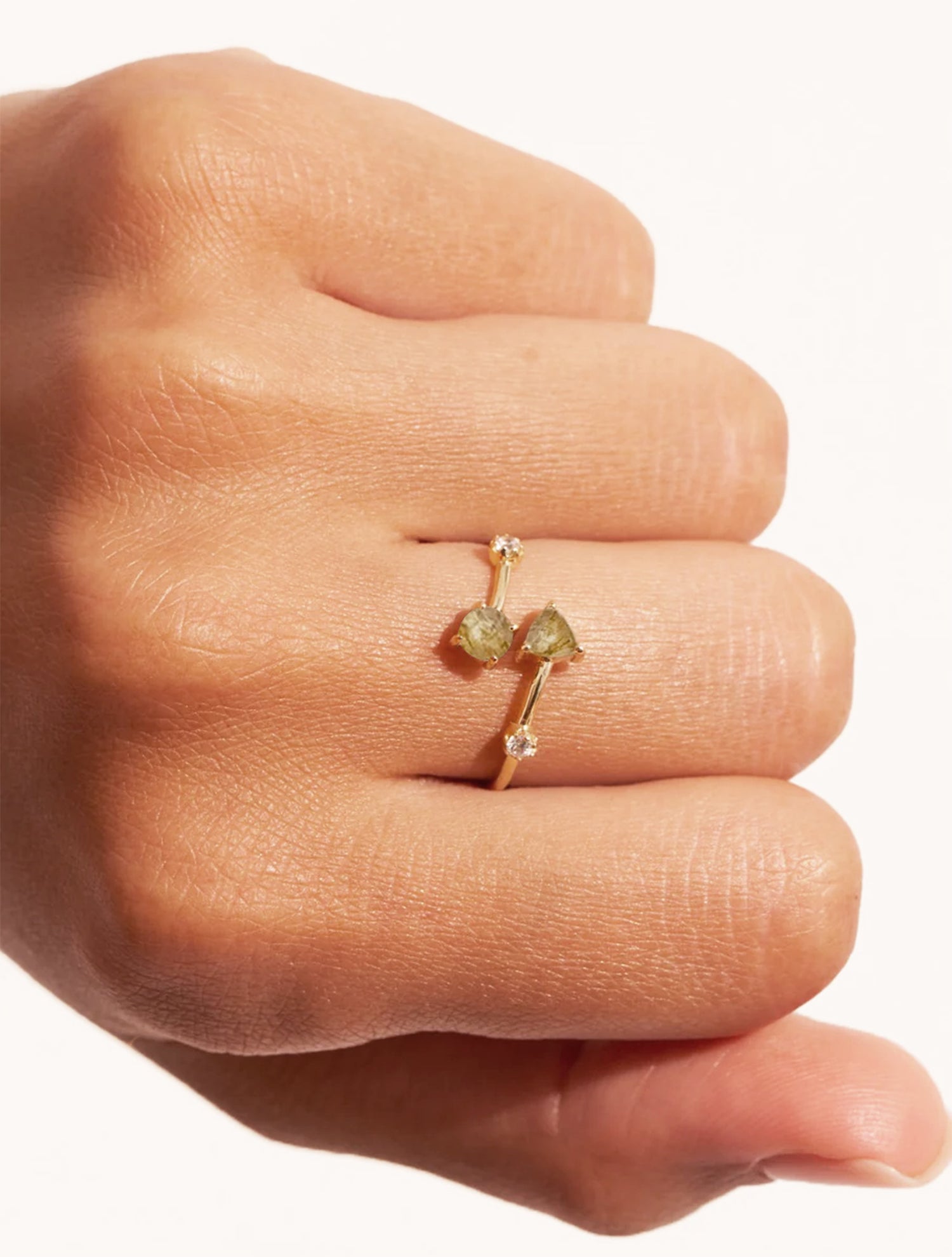 Bague Galia - Labradorite