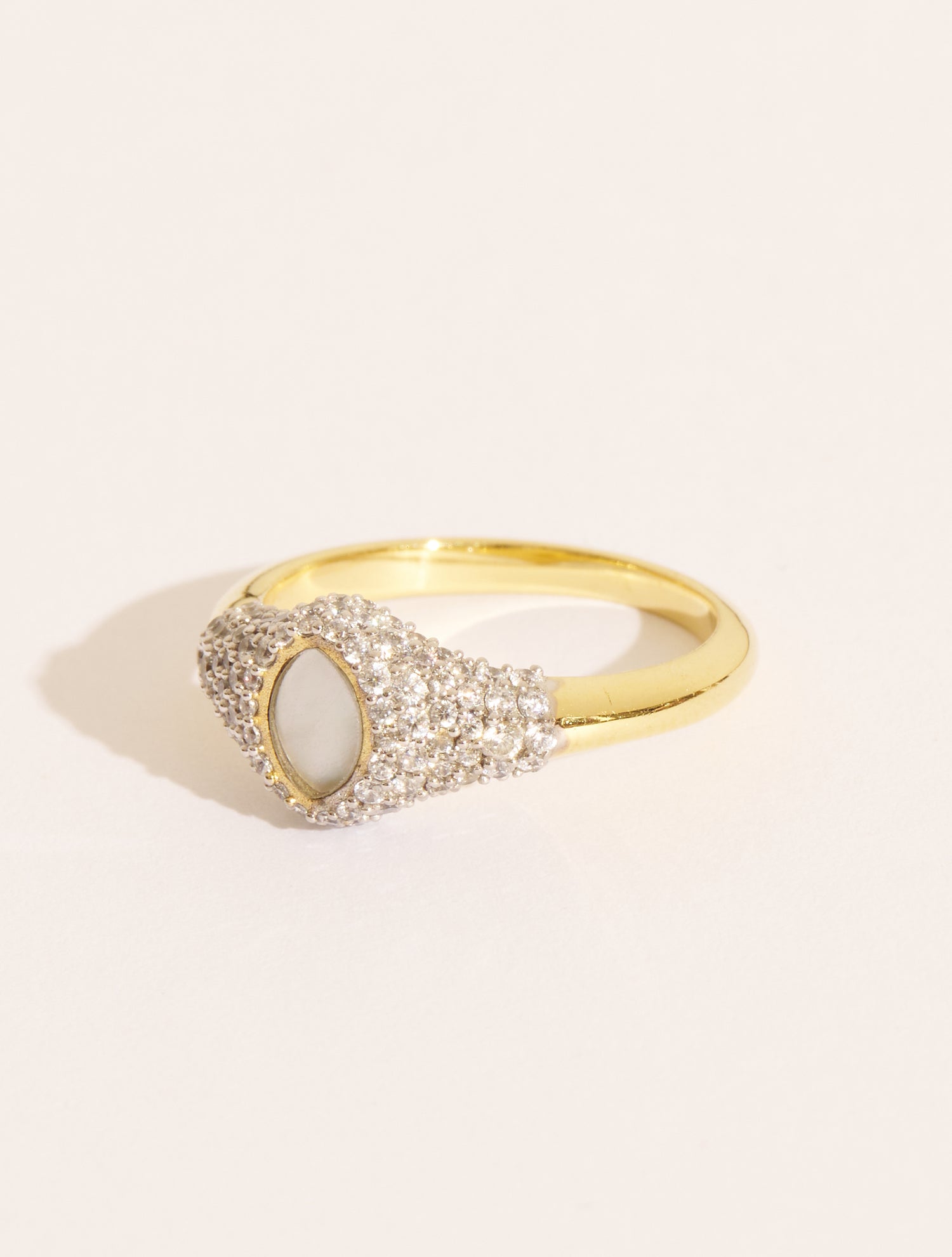 Gigi Ring - Mother of Pearl