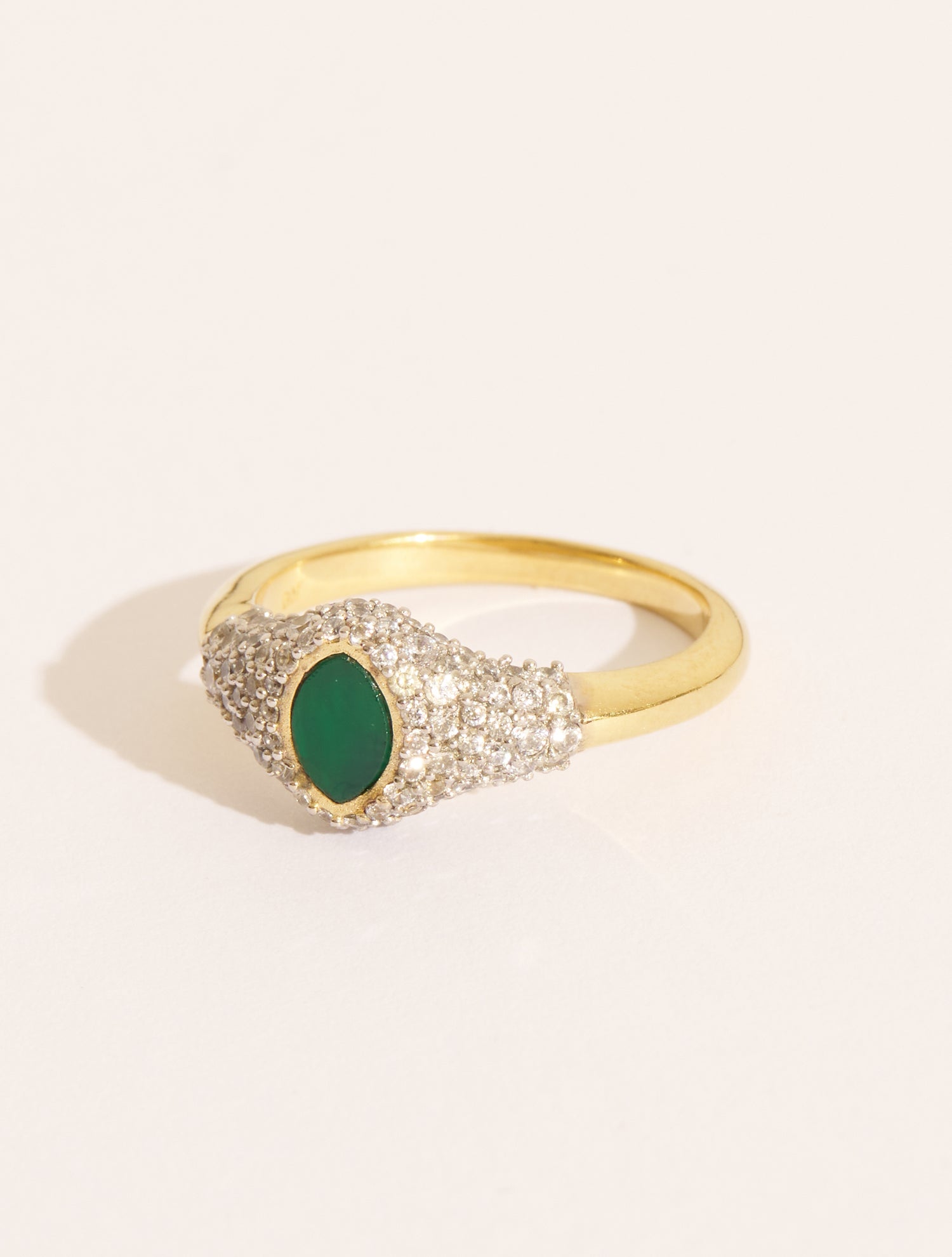 Gigi Ring - Green Onyx