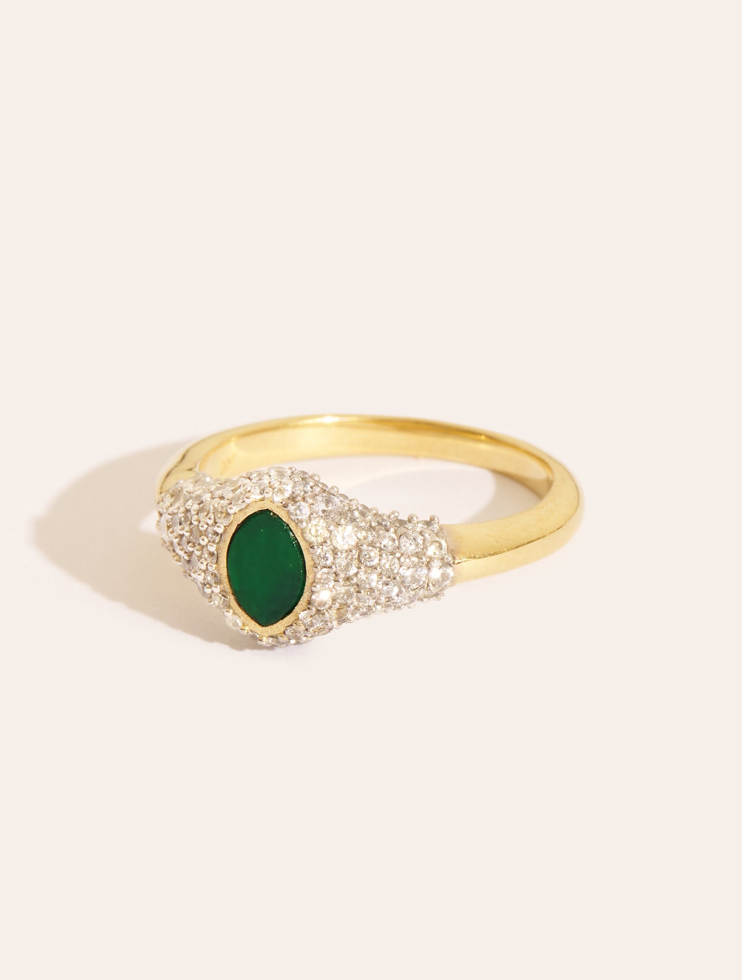 Bague Gigi - Onyx Vert