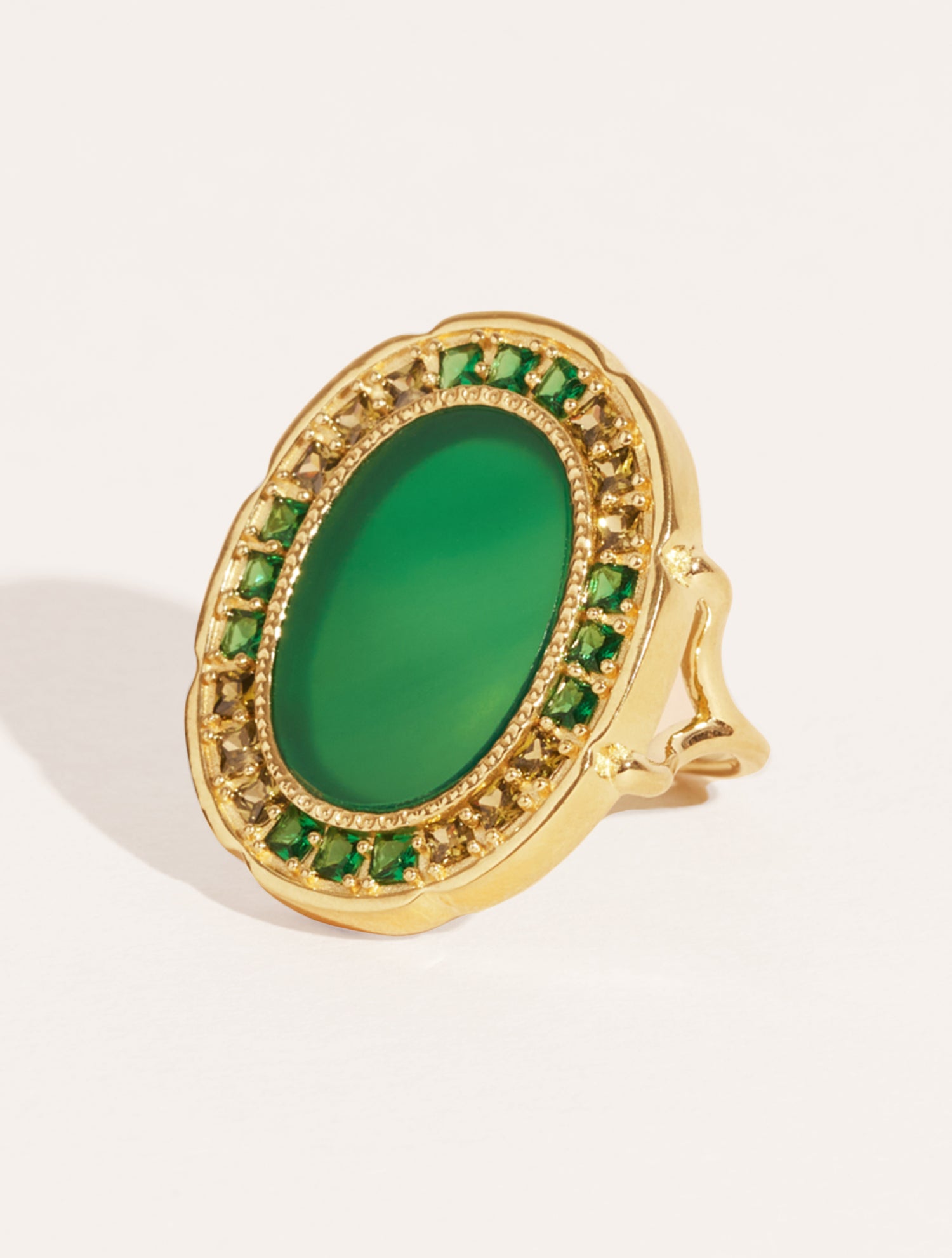 Bague Hera - Onyx Vert