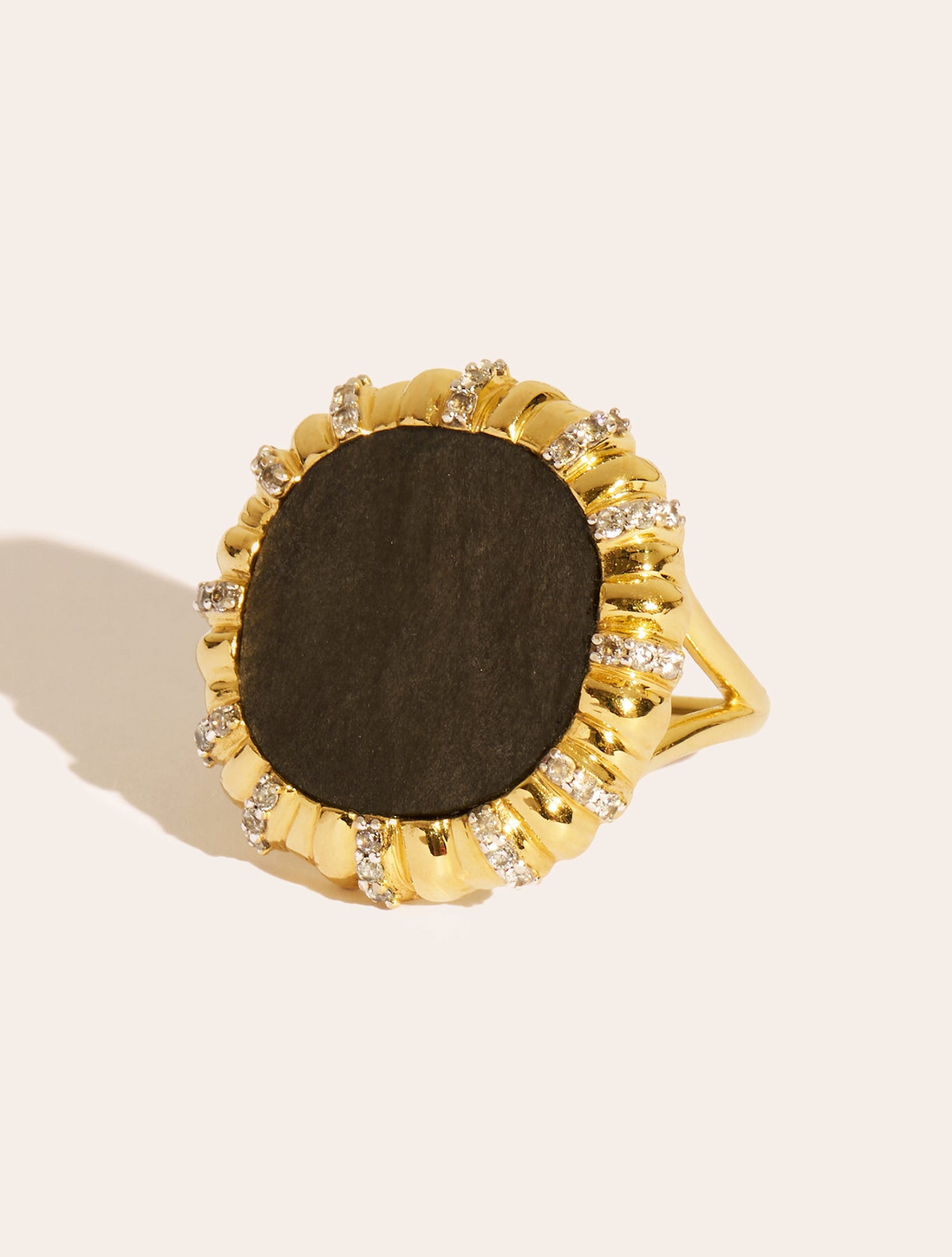 Heritage Ring - Golden Obsidian