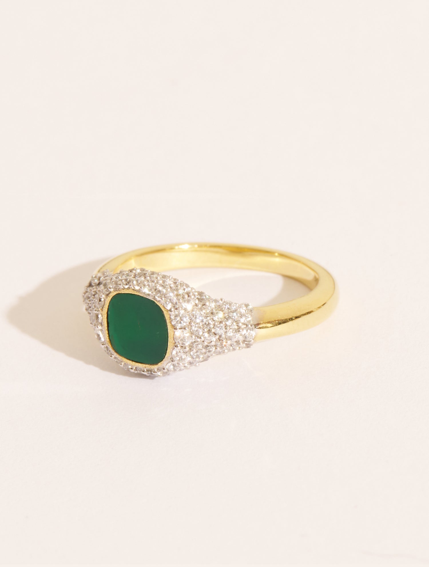 Bague Holi - Onyx Vert