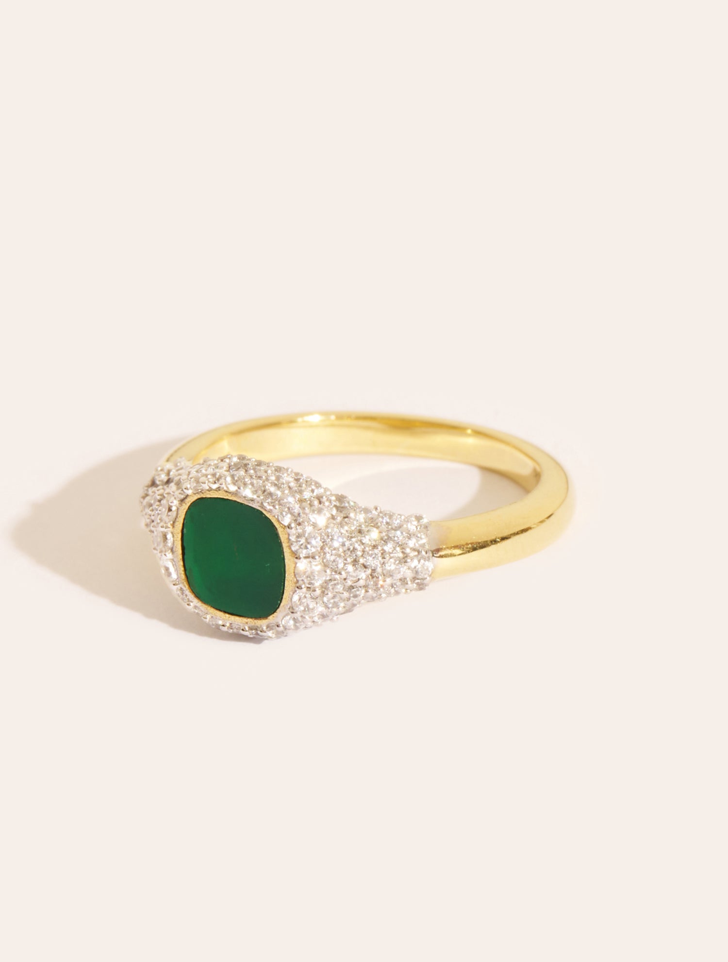 Bague Holi - Onyx Vert