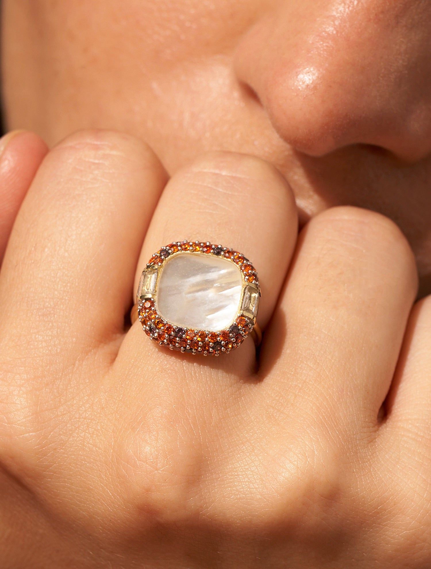 Bague Idylle - Nacre