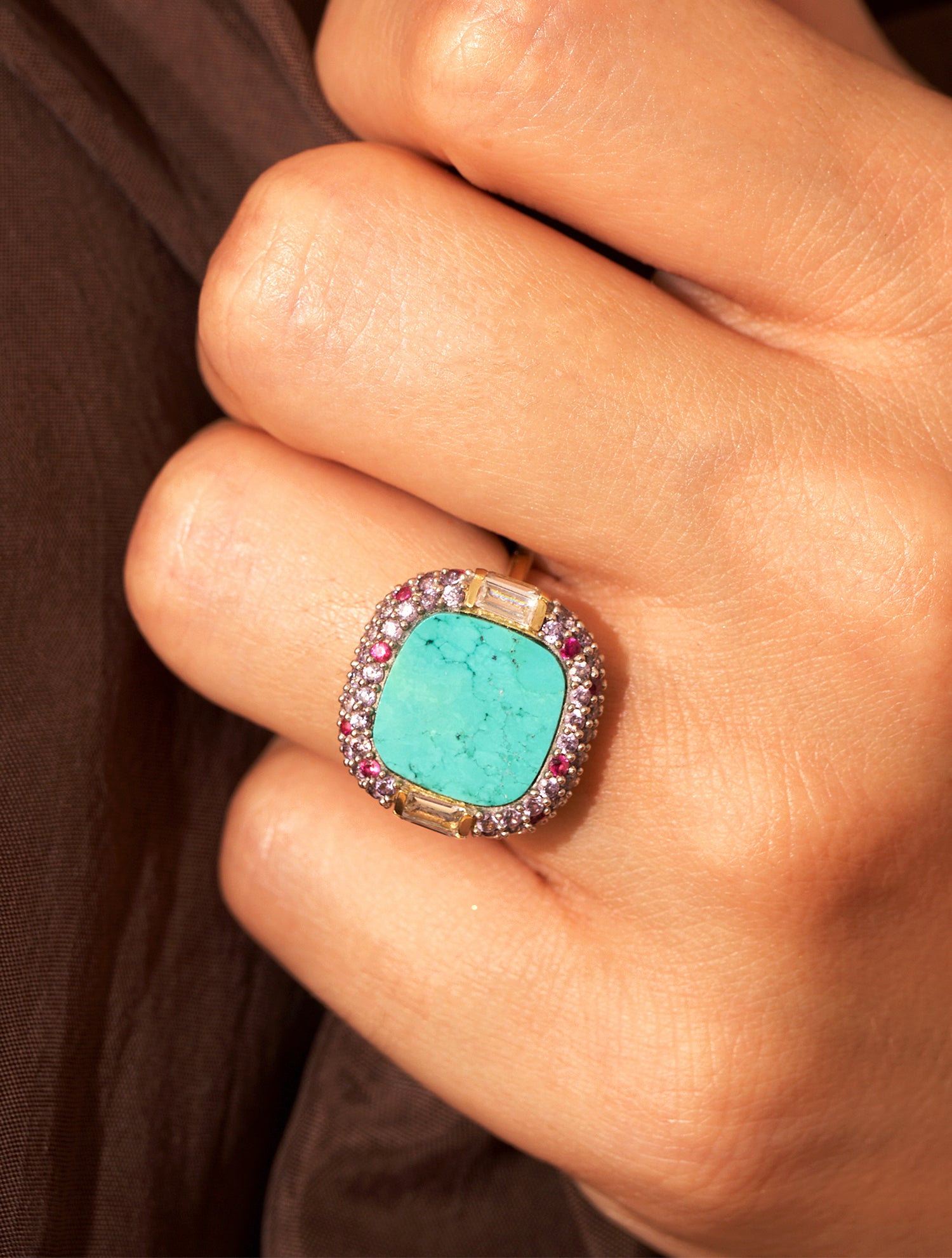 Bague Idylle - Turquoise
