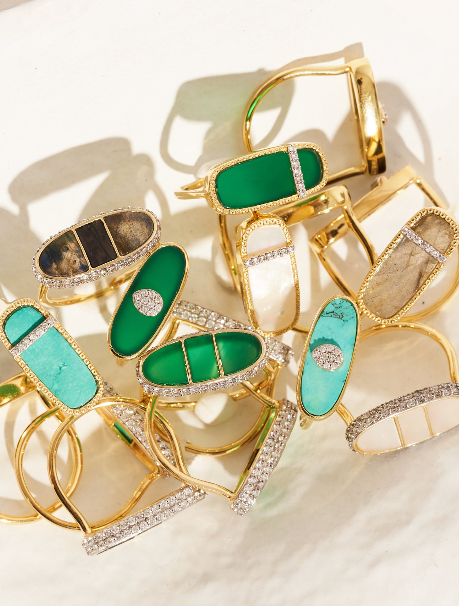 Izy 3 Ring - Turquoise