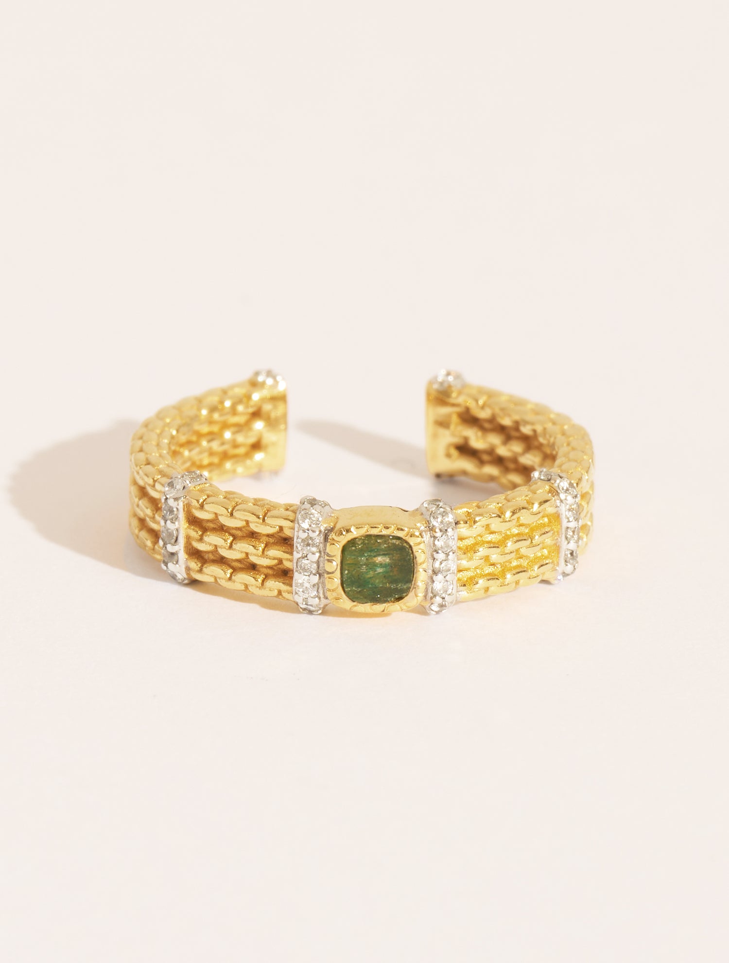 Bague Kaïa - Aventurine