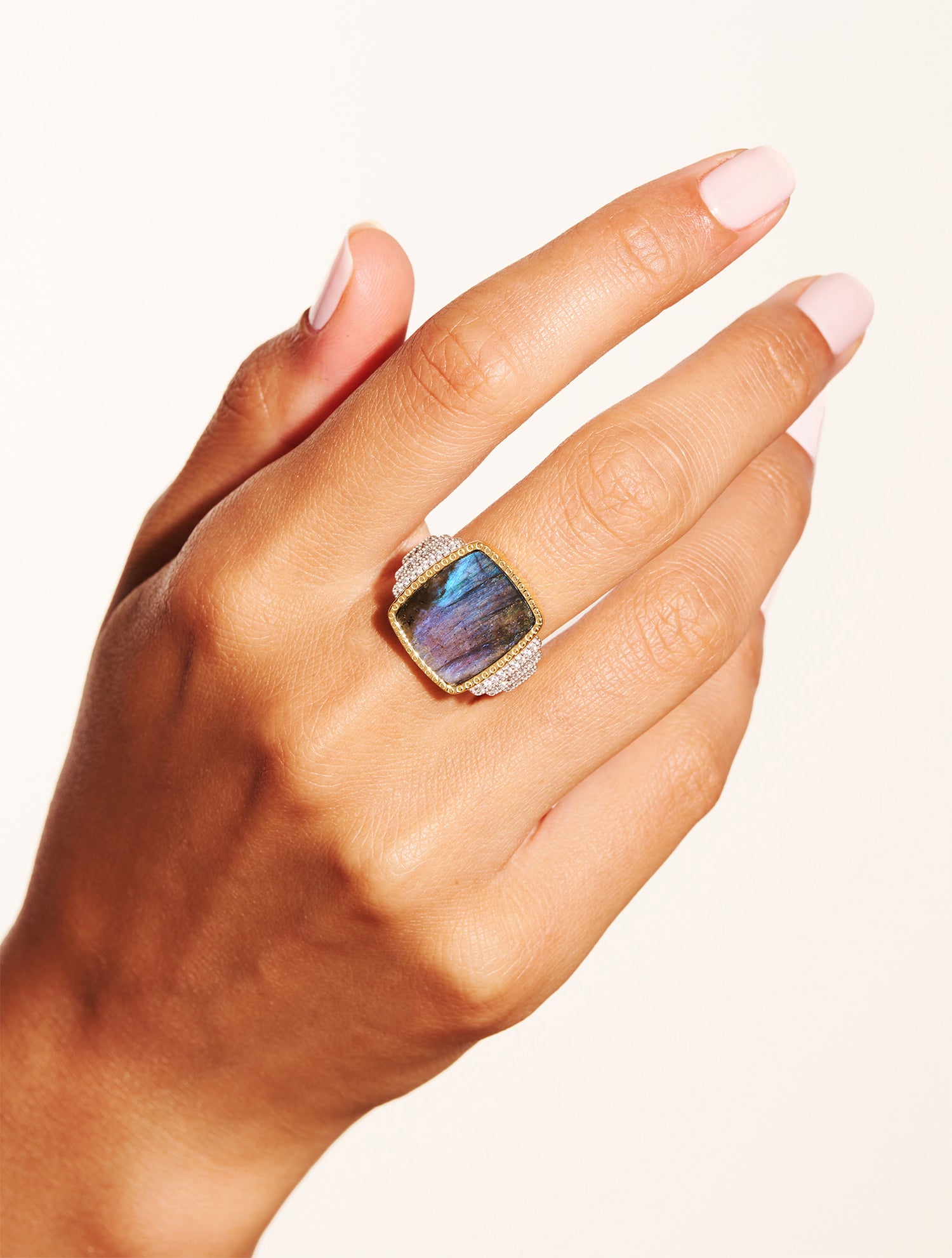 Bague Kara - Labradorite