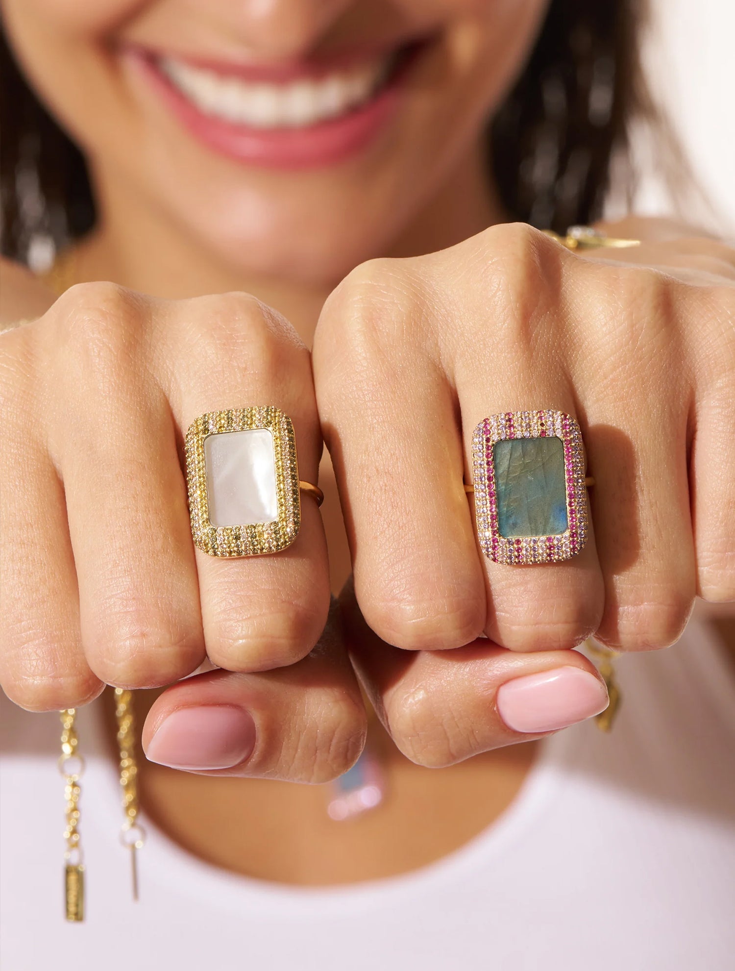 Bague Karma - Labradorite