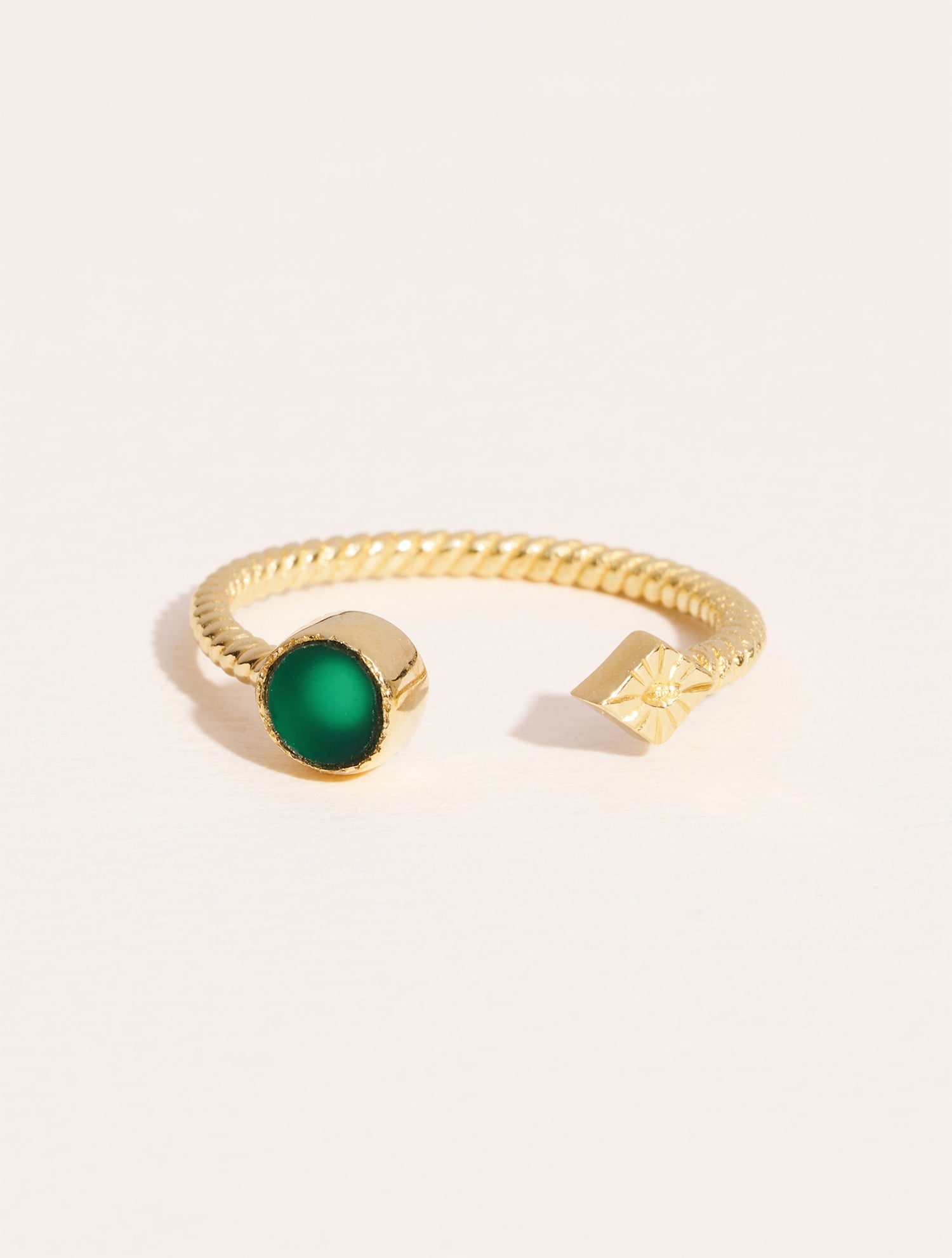 Bague Livy - Onyx Vert