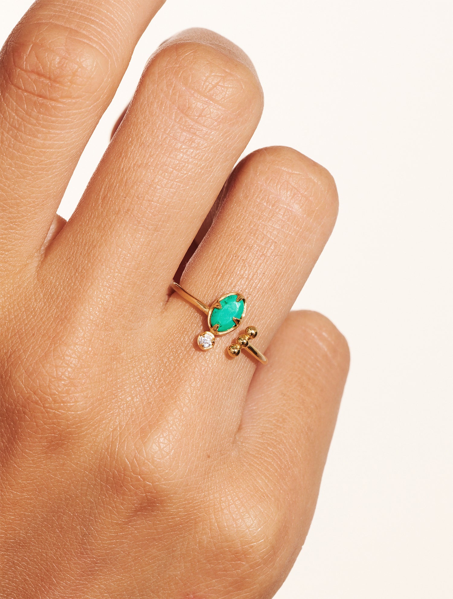 Bague Mani - Turquoise