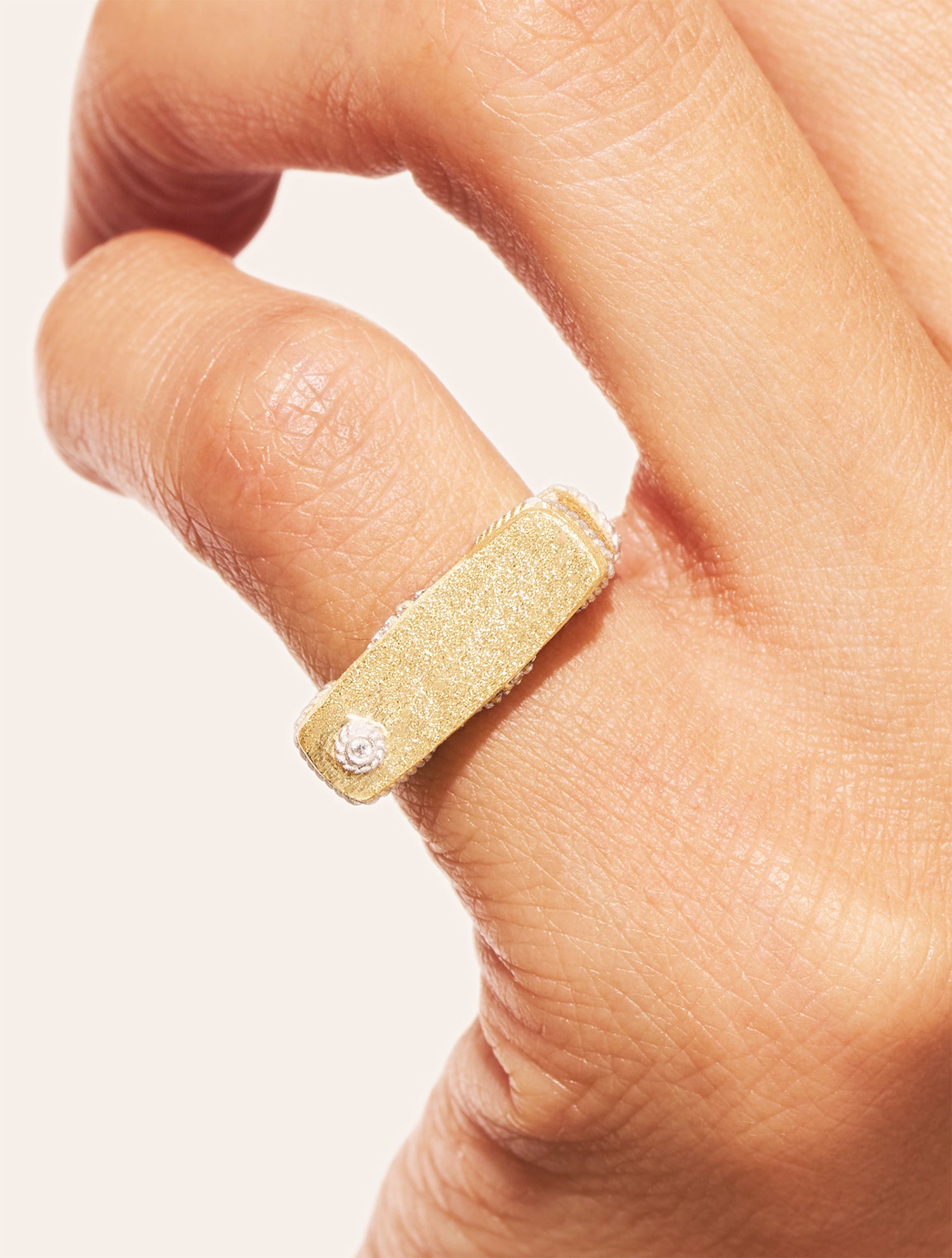 Bague Minuit - Chevalière