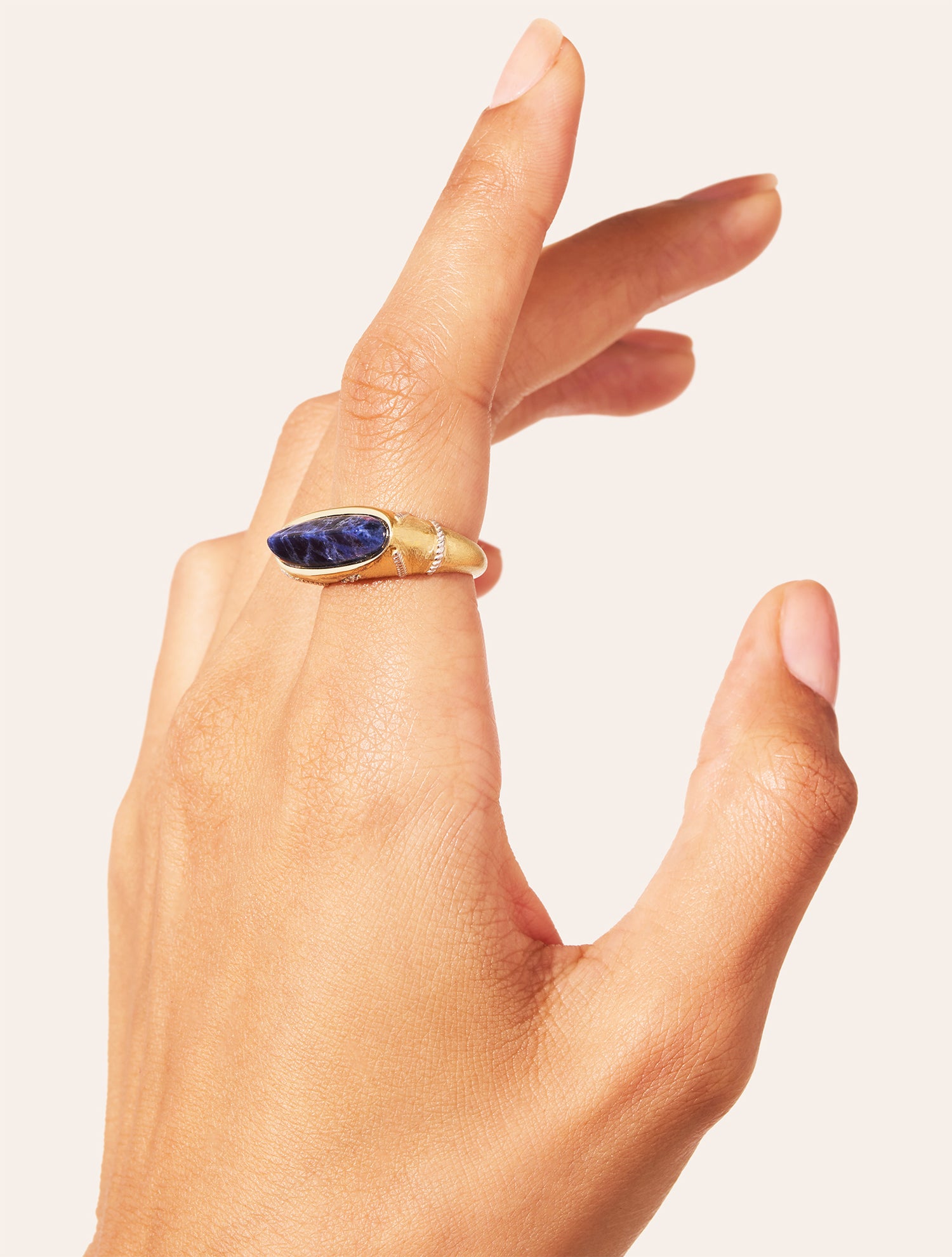 Bague Minuit - Sodalite