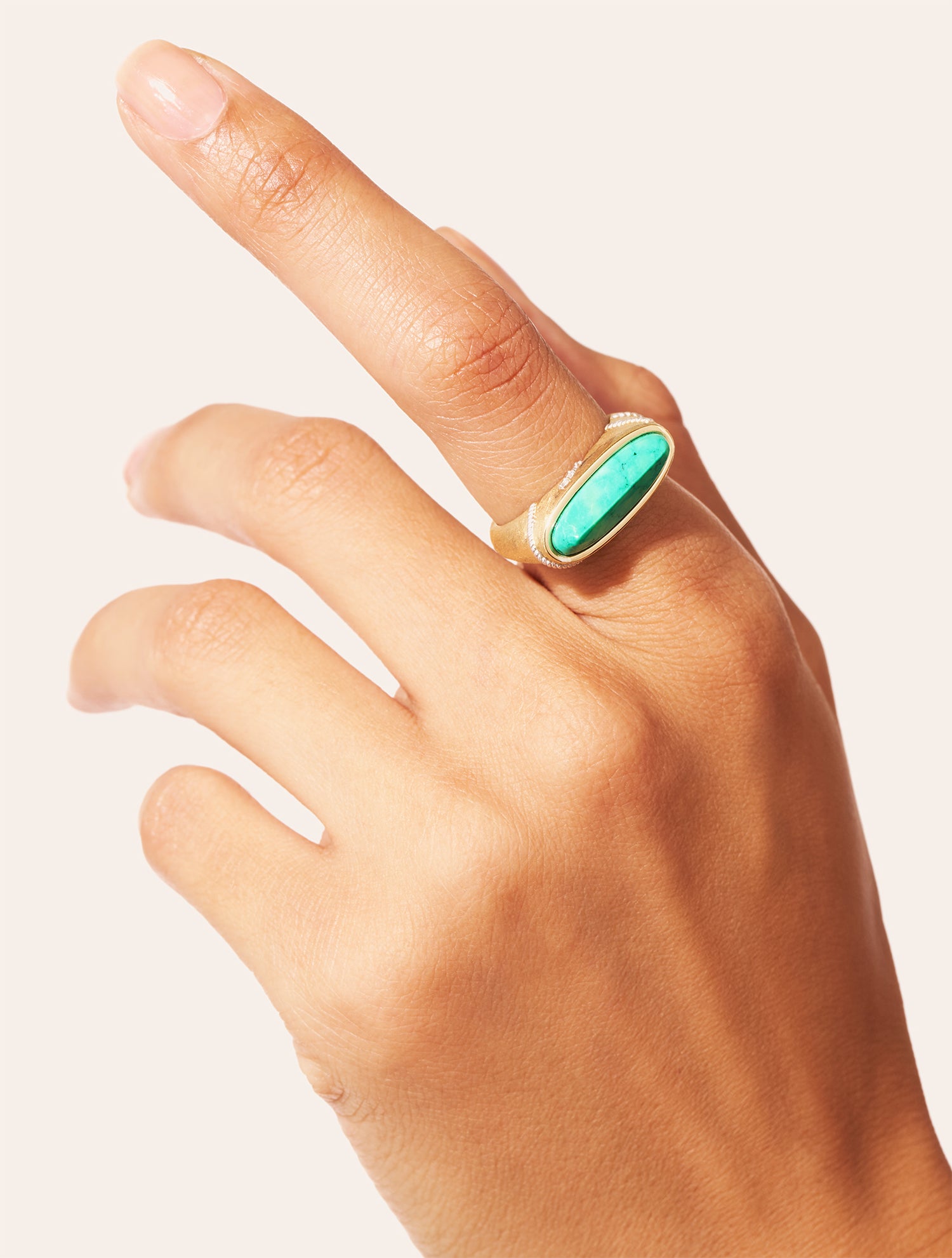 Bague Minuit - Turquoise