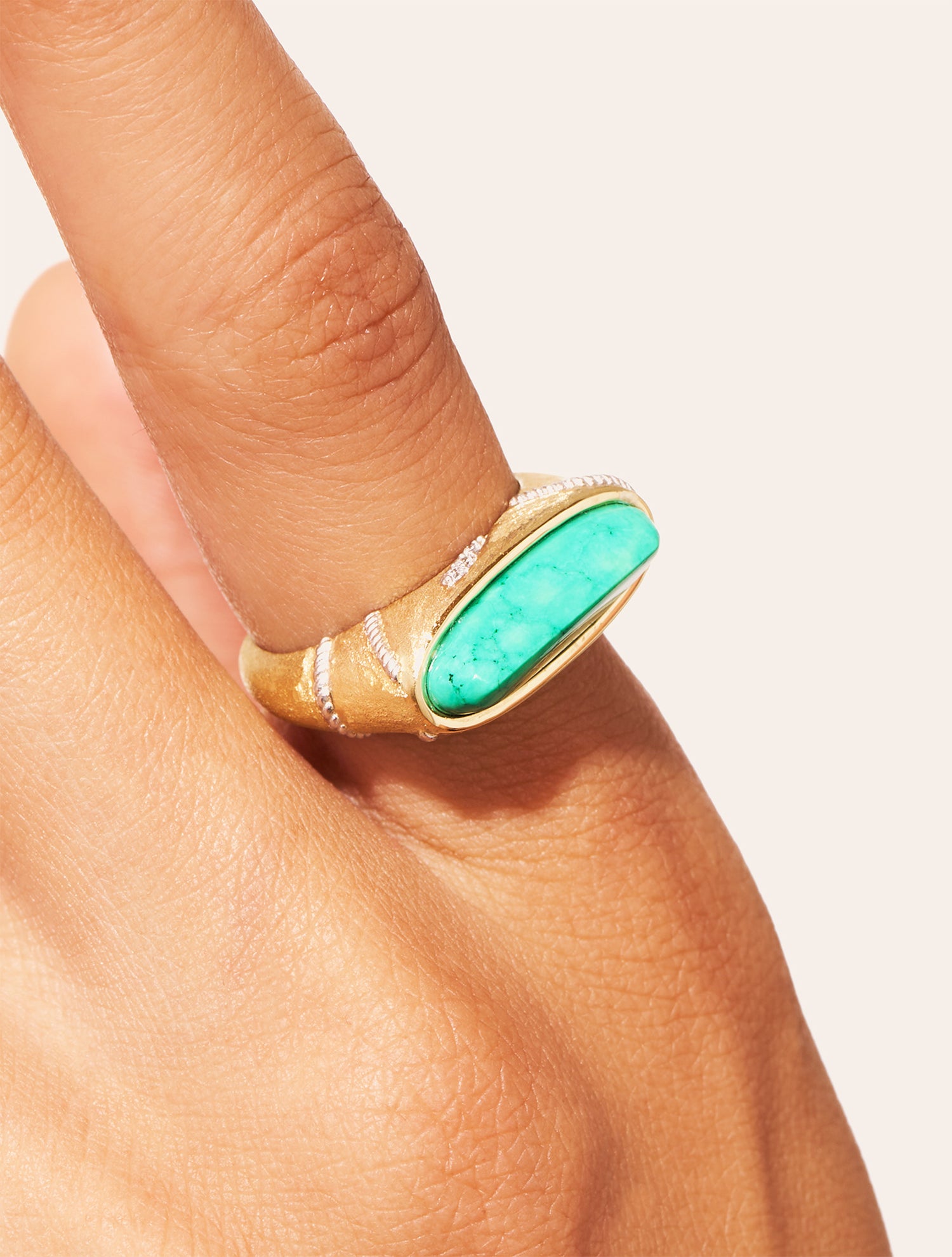 Bague Minuit - Turquoise