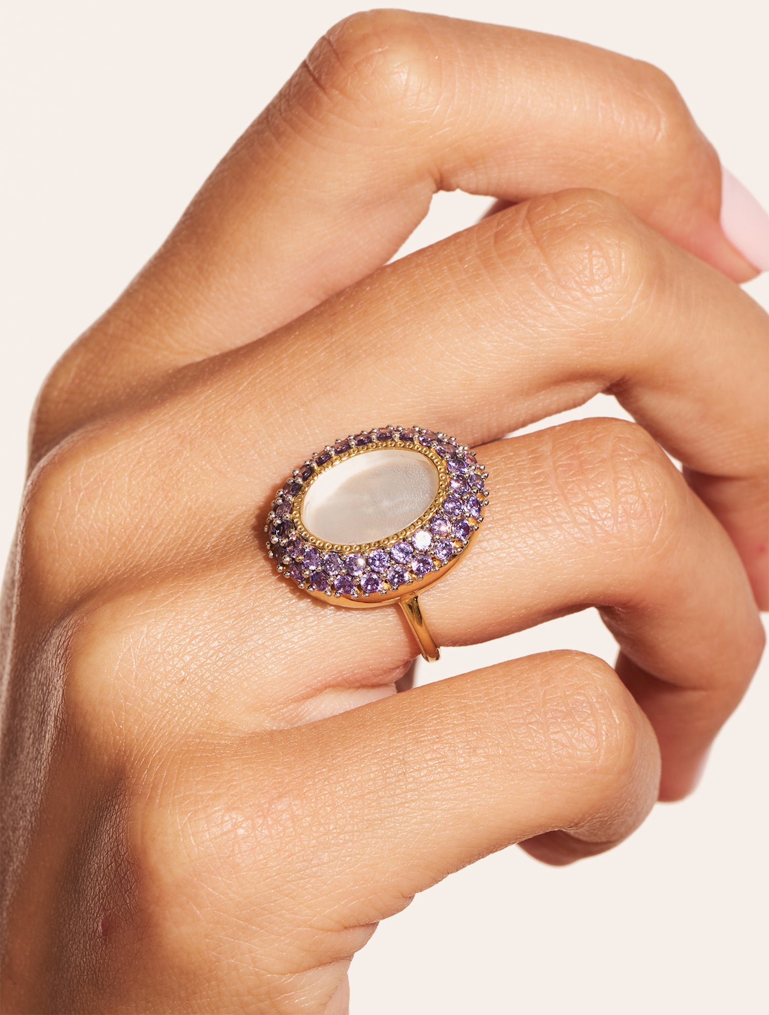 Bague Mirage - Nacre