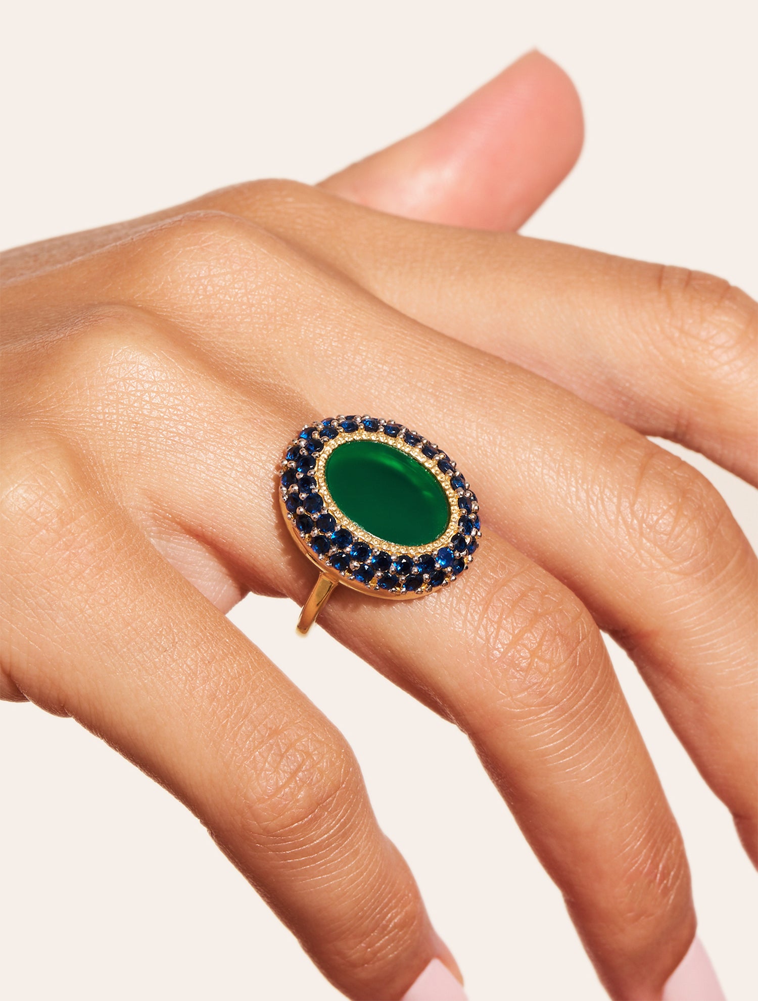 Bague Mirage - Onyx Vert